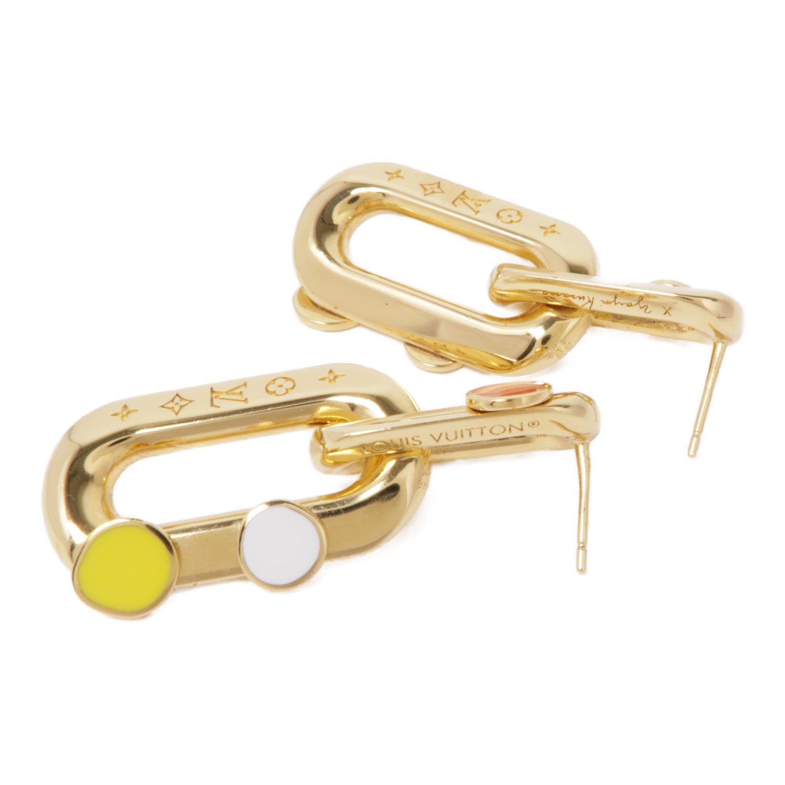 LOUIS VUITTON 金屬LV x YK Earrings耳環