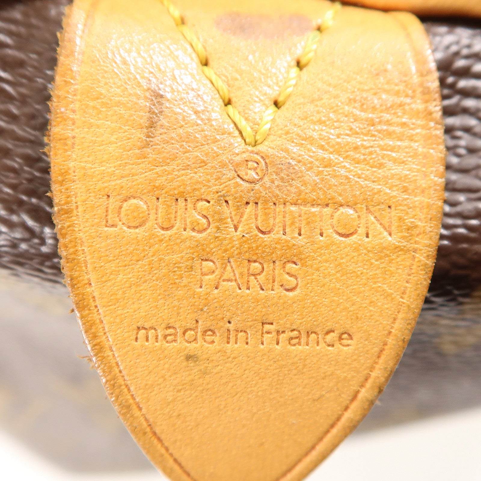 LOUIS VUITTON LV GHW Speedy 35 Hand Bag M41107 Monogram Brown