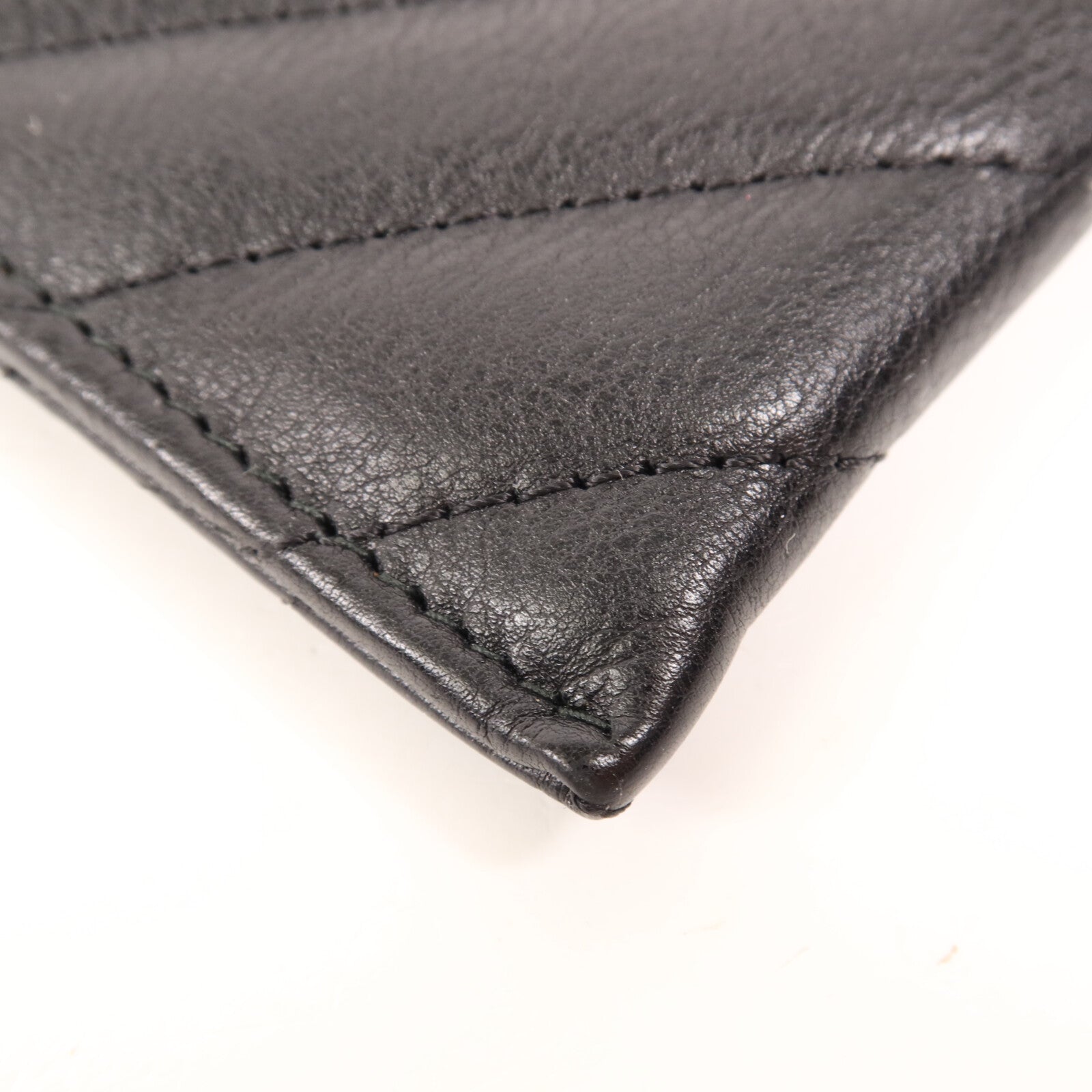 CHANEL 牛皮皮革Card Holder金扣卡片套