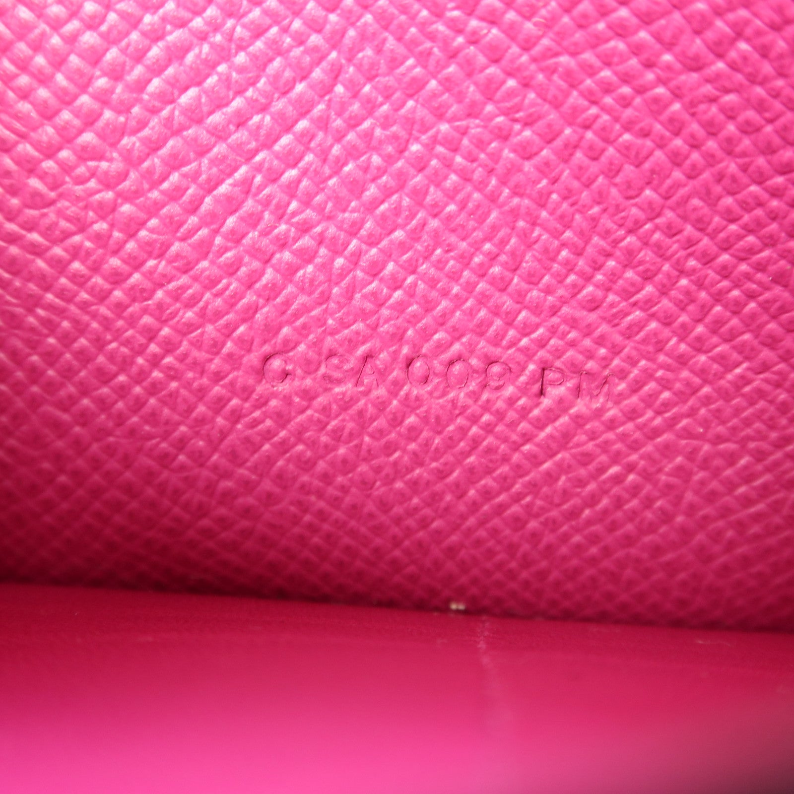 HERMES 【激減優惠】Epsom皮革Kelly Wallet銀扣長錢包Rose Purple