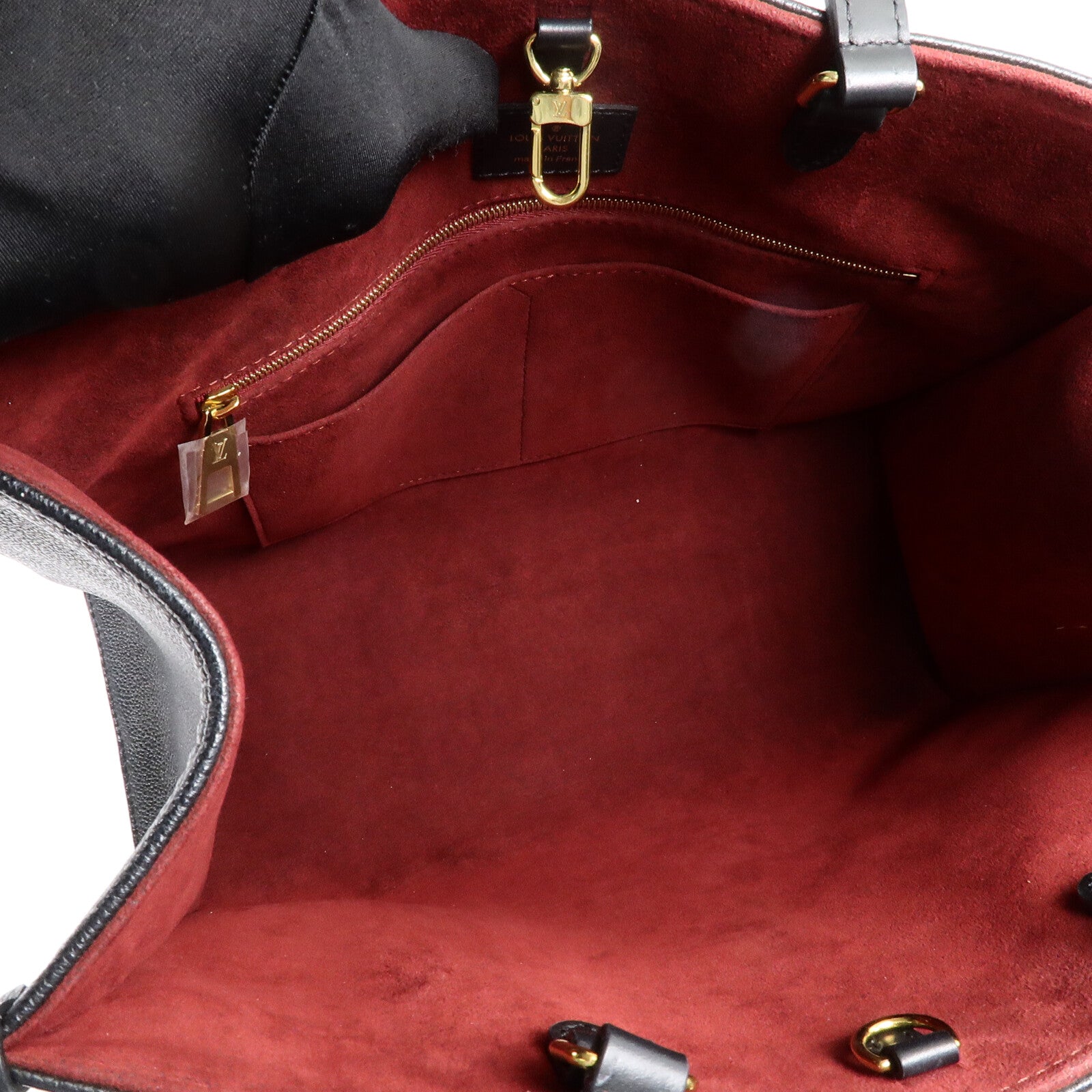 LOUIS VUITTON Monogram Empreinte OnTheGO金扣手挽肩背兩用袋