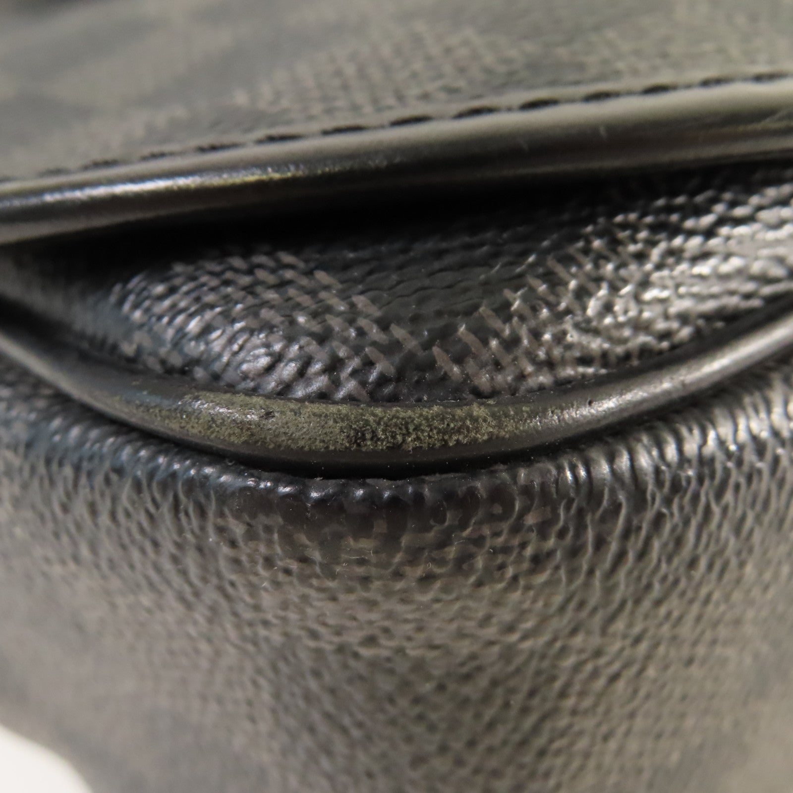 LOUIS VUITTON 【激減優惠】Damier Graphite Daniel GM Shoulder Bag肩背袋黑色/碳灰色