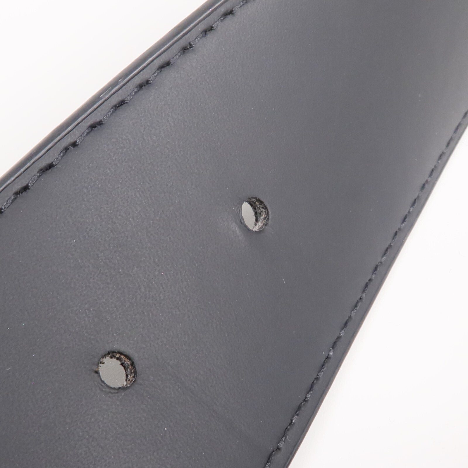 LOUIS VUITTON Monogram Eclipse Initiales Belt腰帶