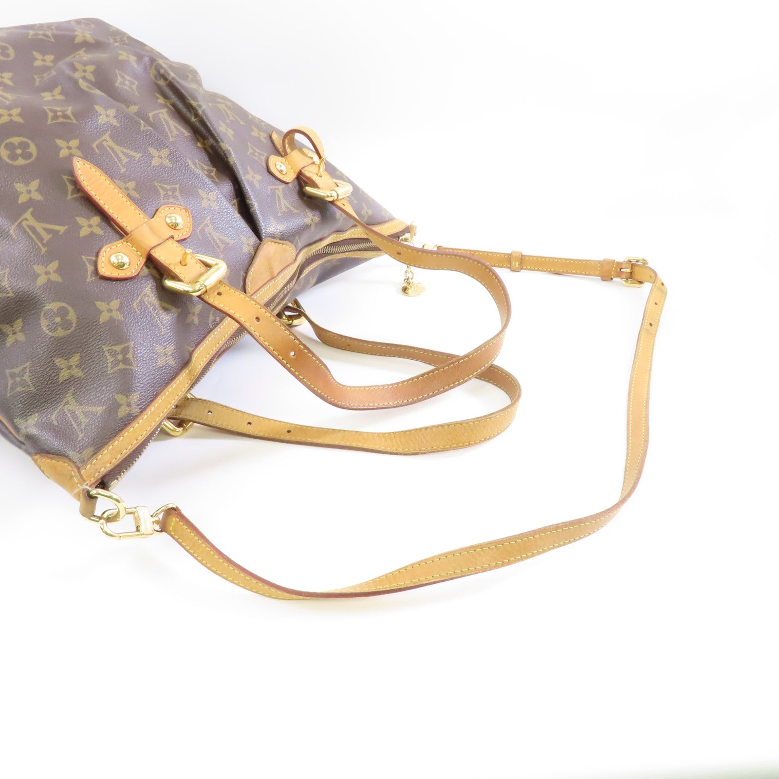 LOUIS VUITTON 【激減優惠】Monogram Palermo GM金扣手挽肩背兩用袋啡色