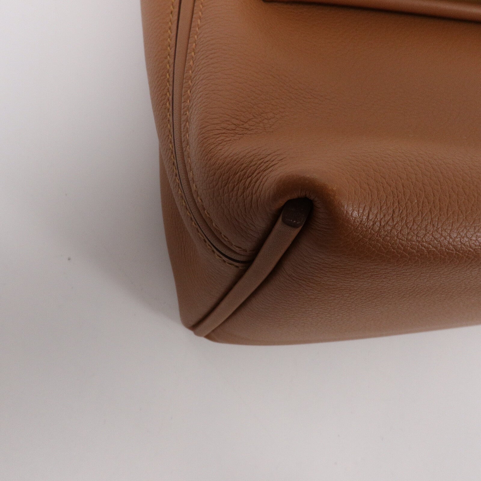 HERMES Swift皮革24/24 Mini手挽肩背兩用袋Gold