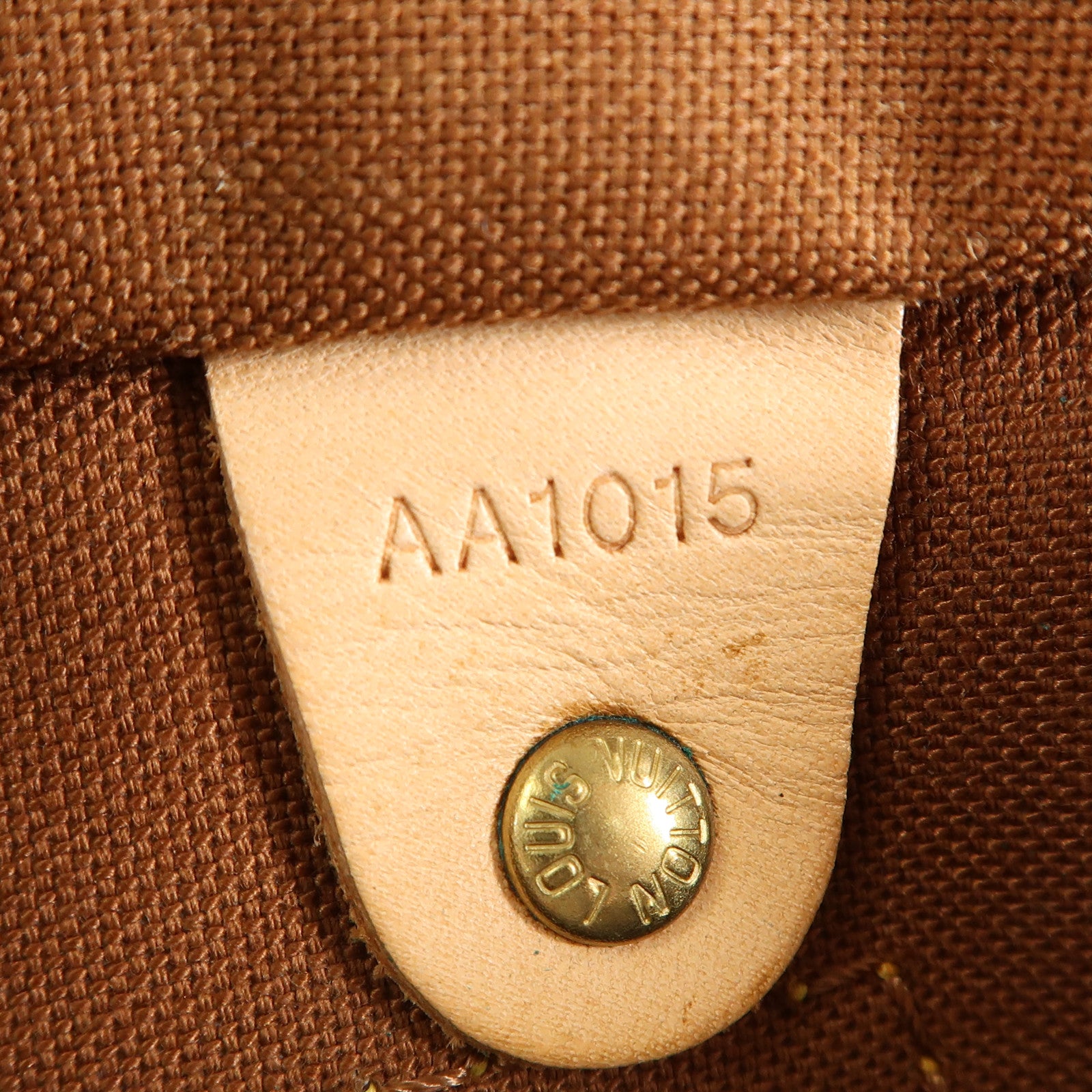 LOUIS VUITTON LV GHW Speedy 35 Hand Bag M41107 Monogram Brown