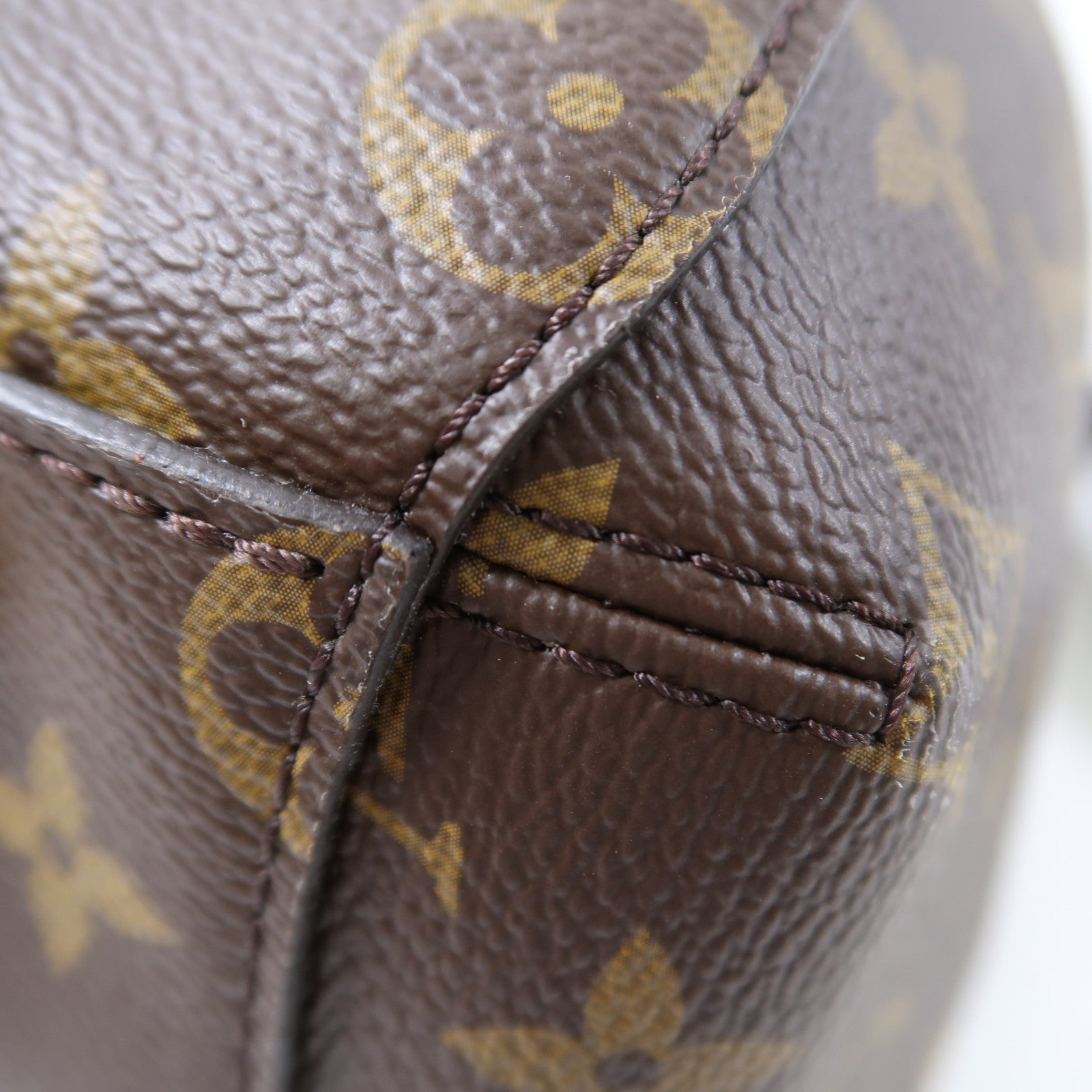 LOUIS VUITTON Monogram Montaigne金扣手挽肩背兩用袋啡色