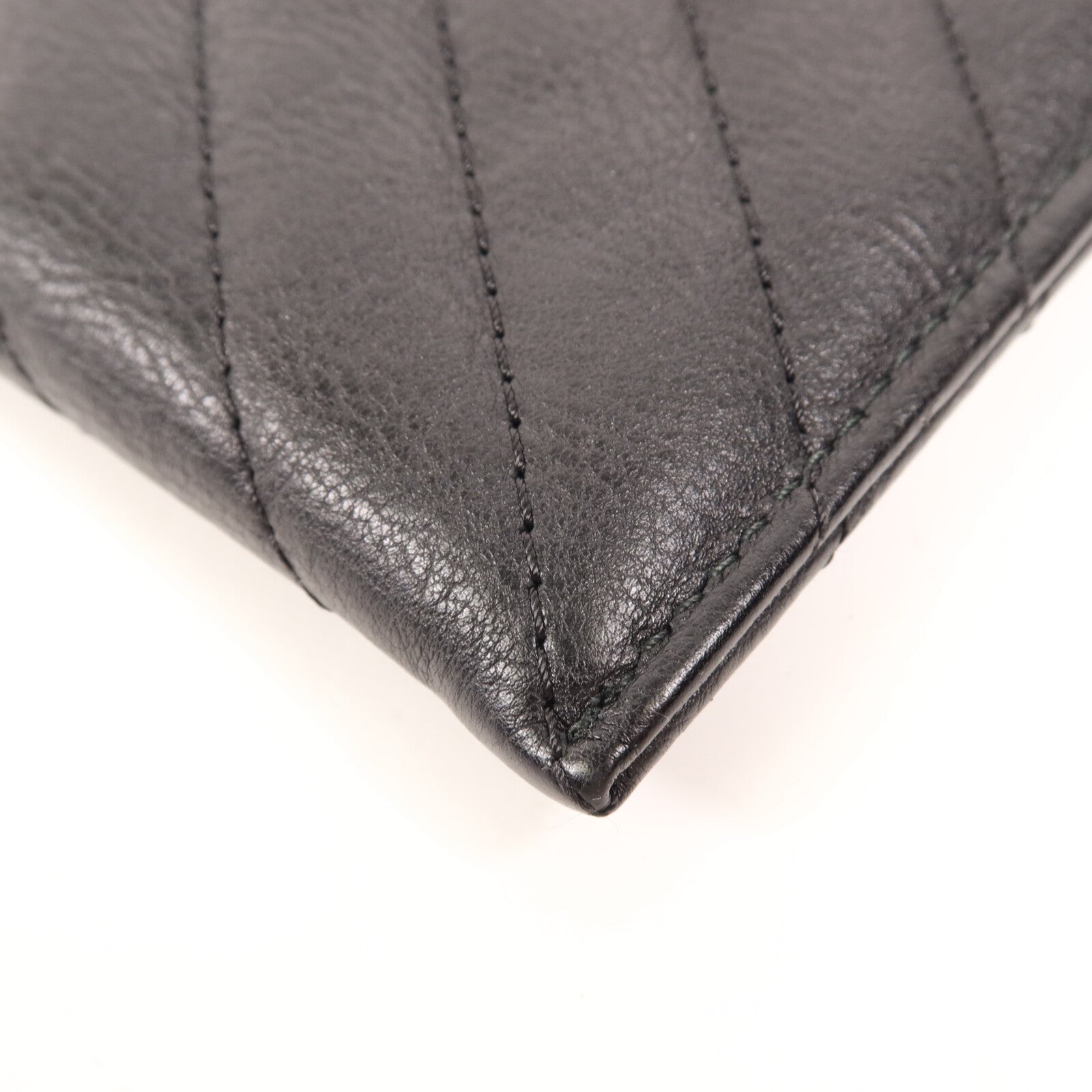 CHANEL 牛皮皮革Card Holder金扣卡片套