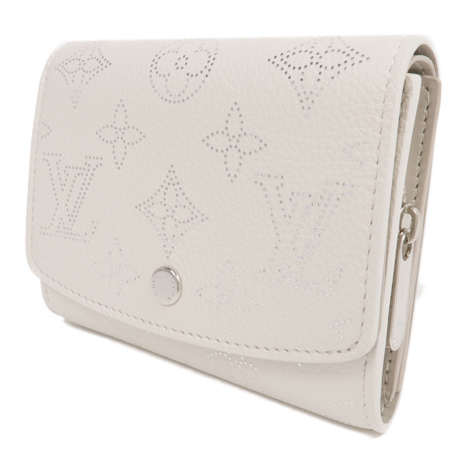 LOUIS VUITTON Mahina Iris Compact Wallet銀扣錢包