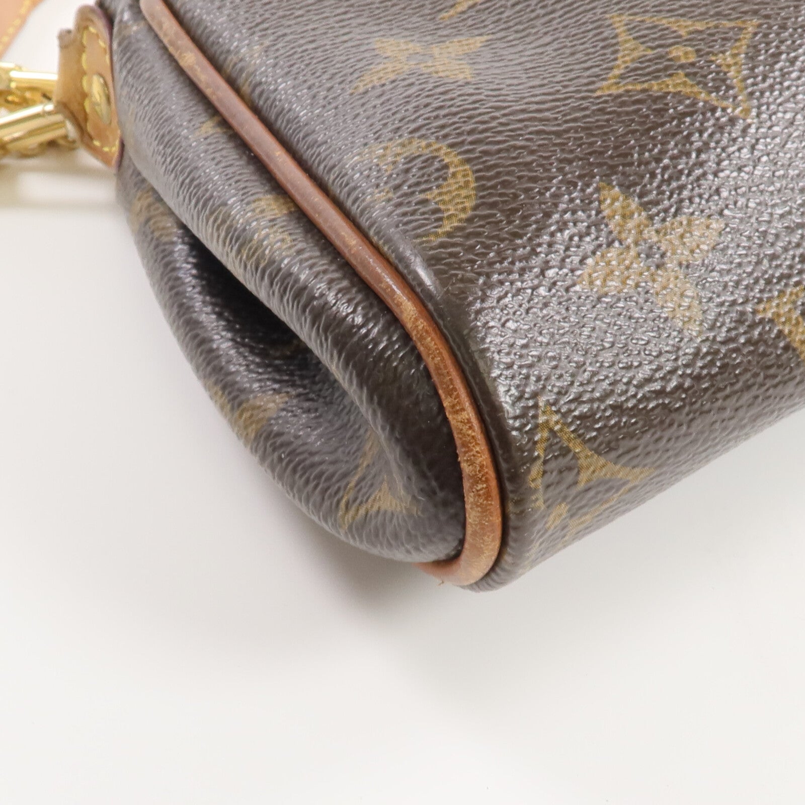 LOUIS VUITTON Monogram Eva金扣手挽肩背兩用袋