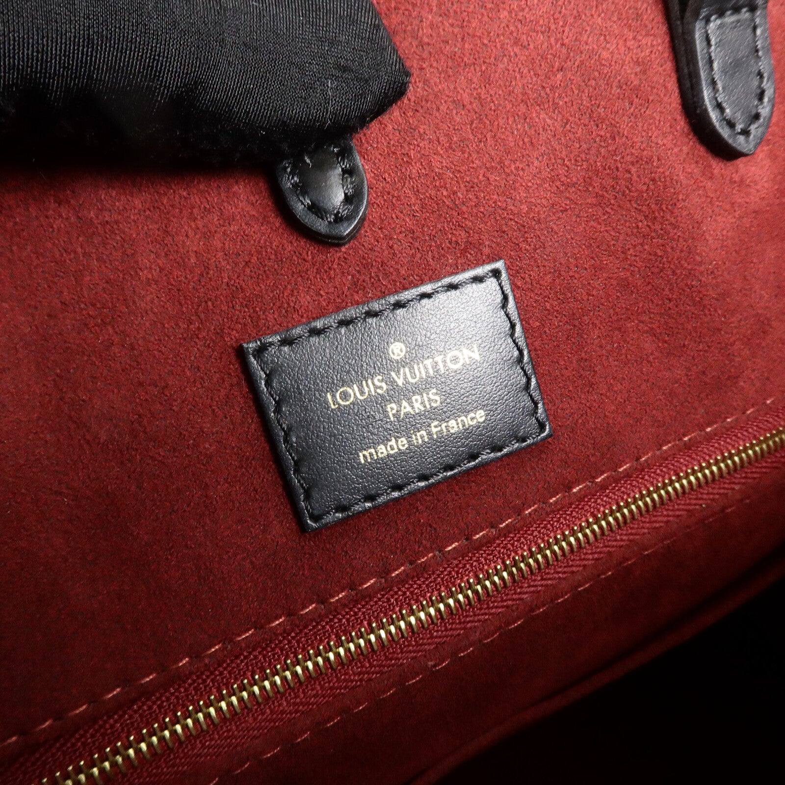 LOUIS VUITTON Monogram Empreinte OnTheGO金扣手挽肩背兩用袋