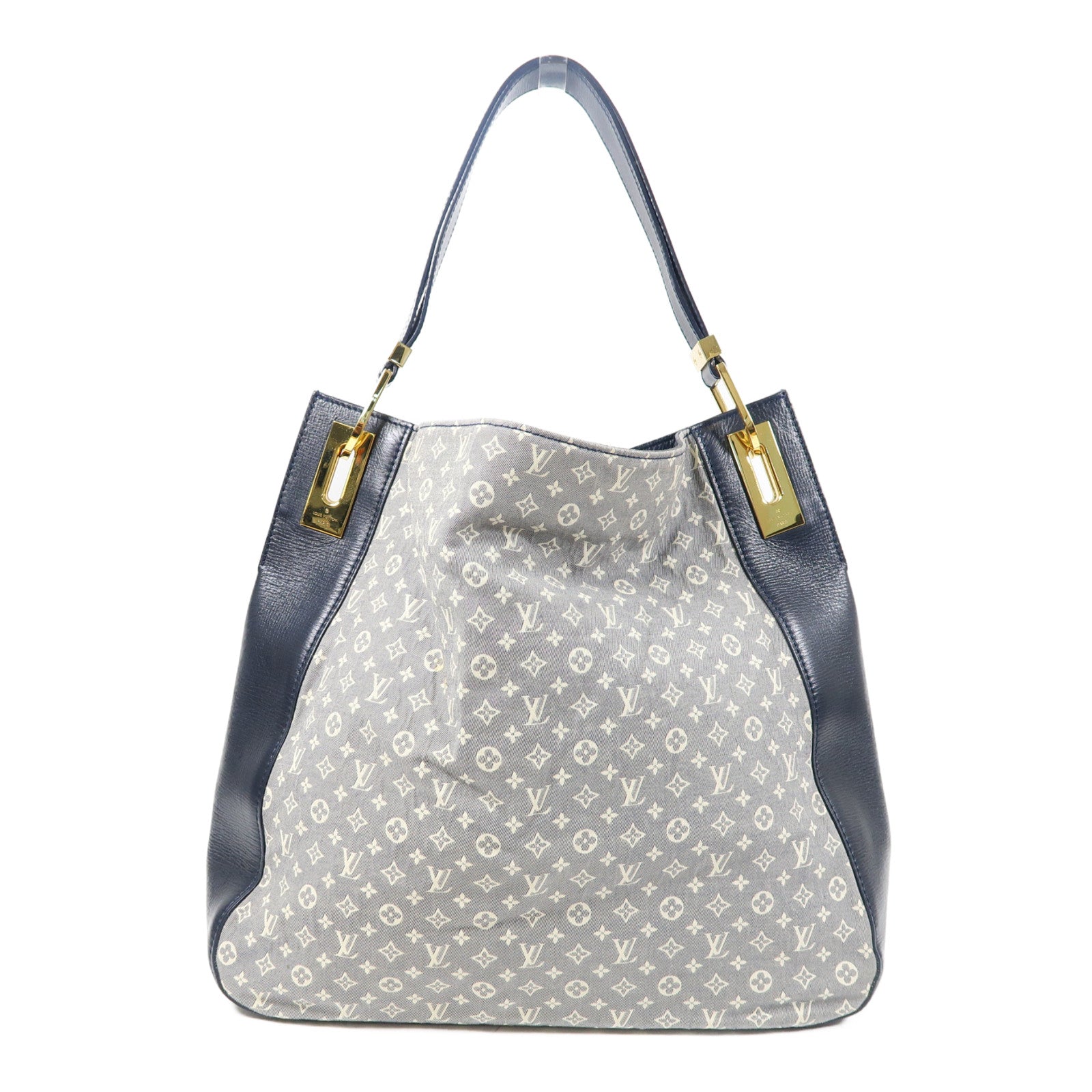 LOUIS VUITTON Monogram Idylle Rendezvous PM金扣肩背袋藍色