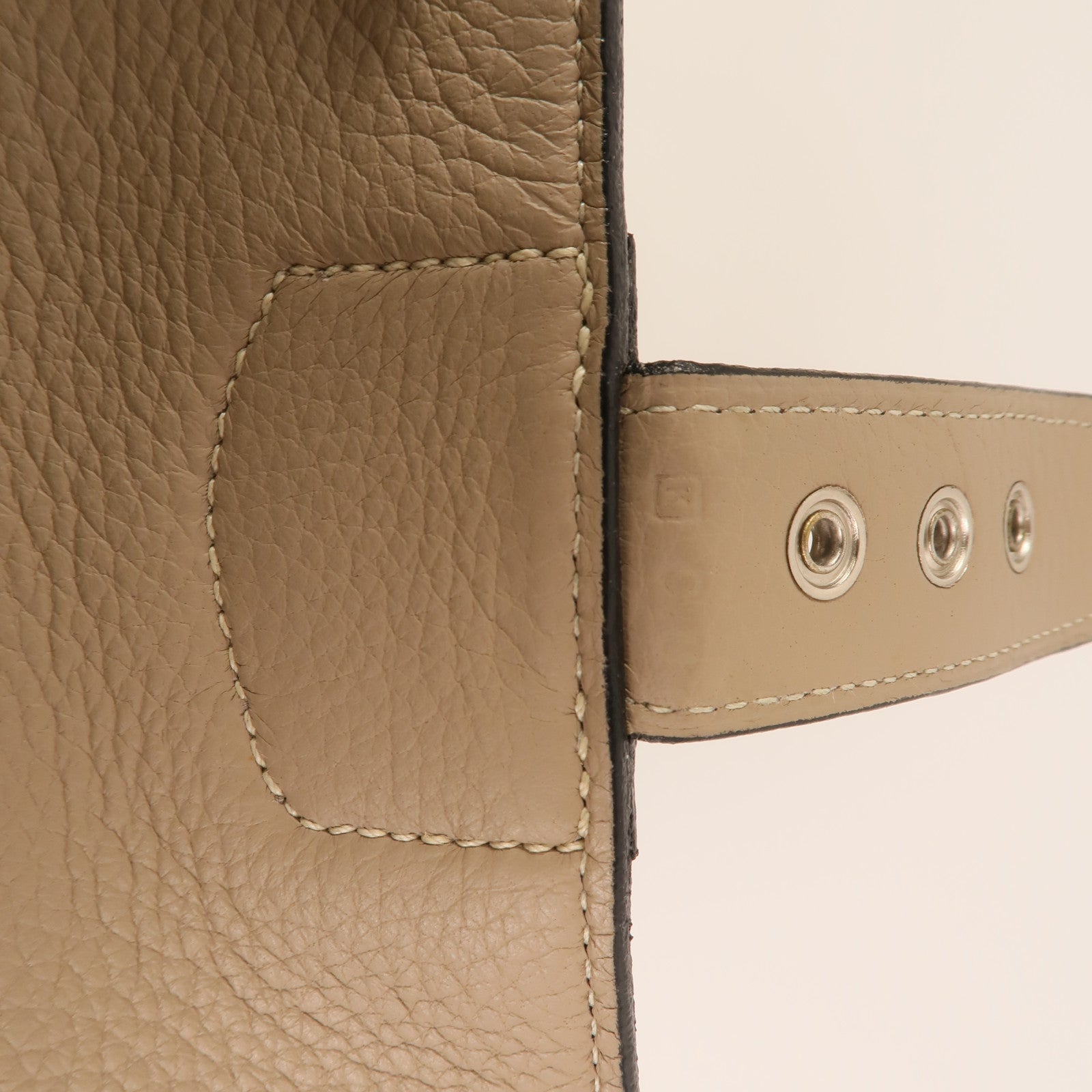 HERMES Togo皮革Sac a Depeches 銀扣手挽袋Gris Tourterelle