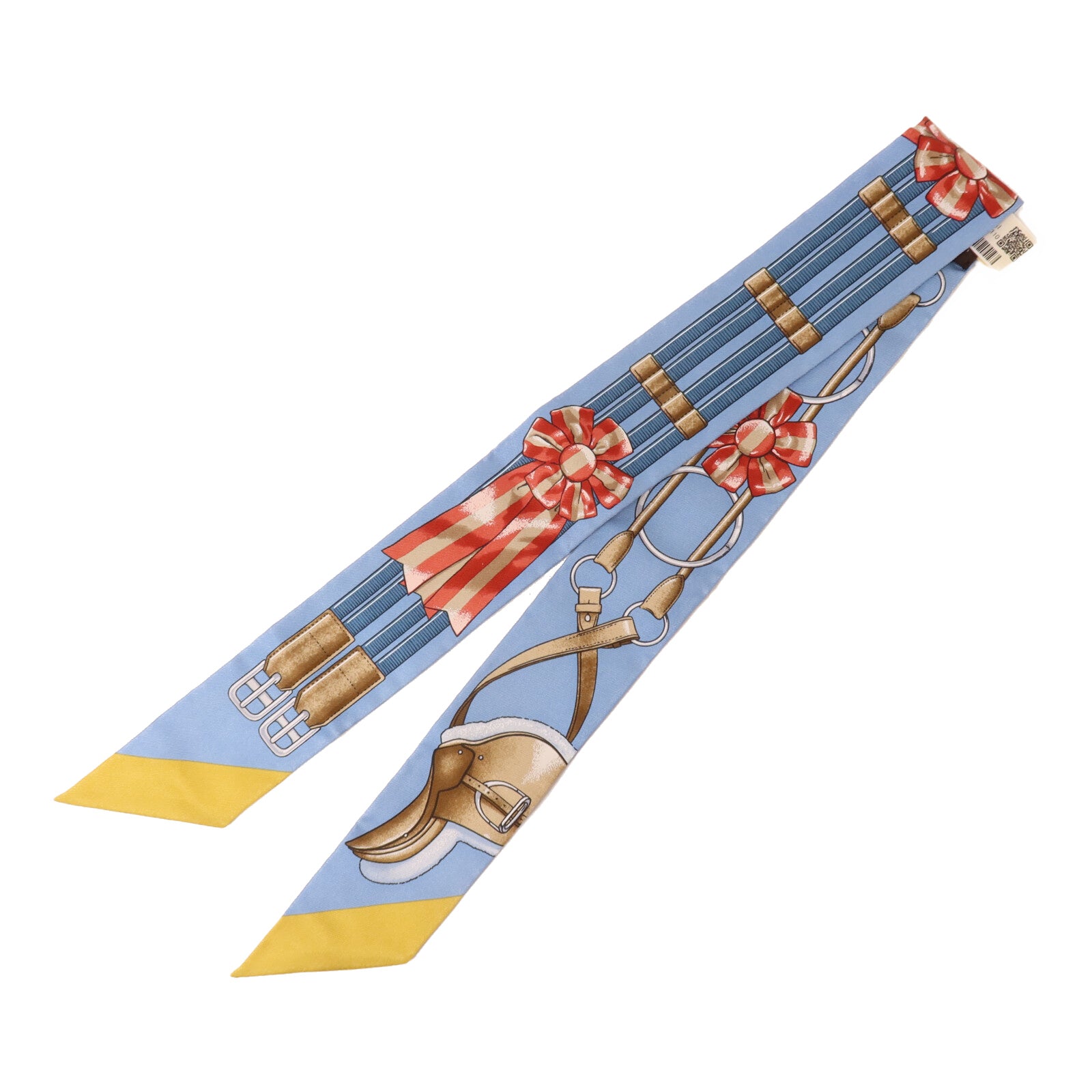 HERMES 絲質Twilly絲巾