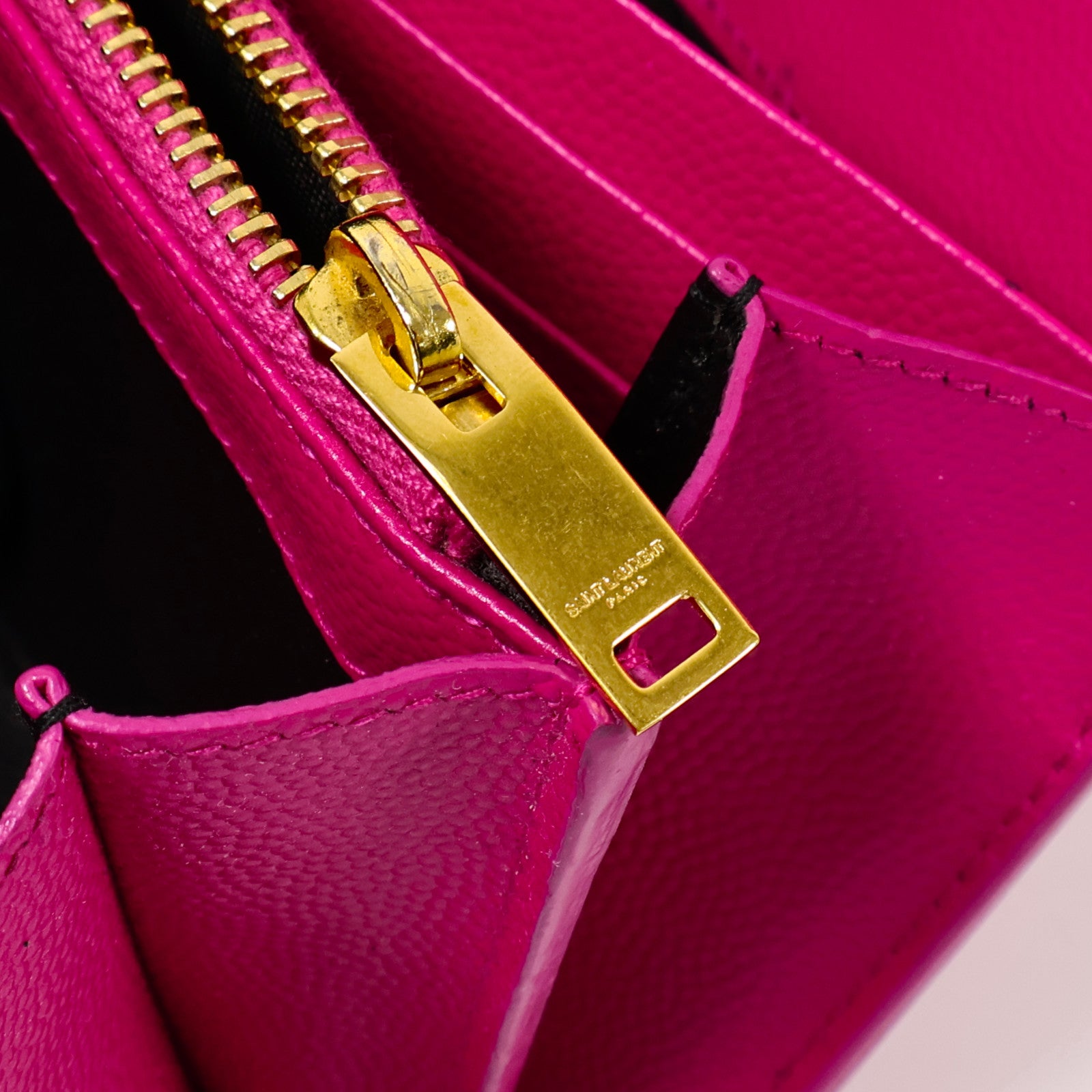 SAINT LAURENT 牛皮皮革Long Wallet長錢包