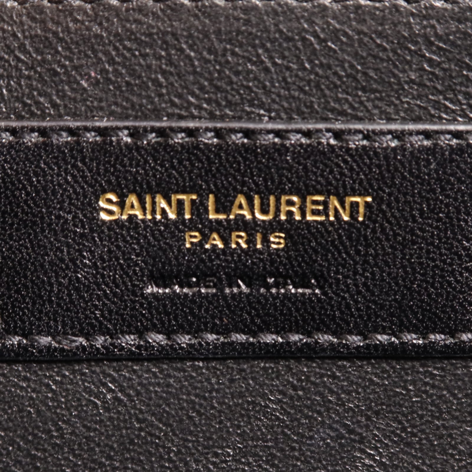 SAINT LAURENT 牛皮皮革Kate金扣鏈帶肩背袋