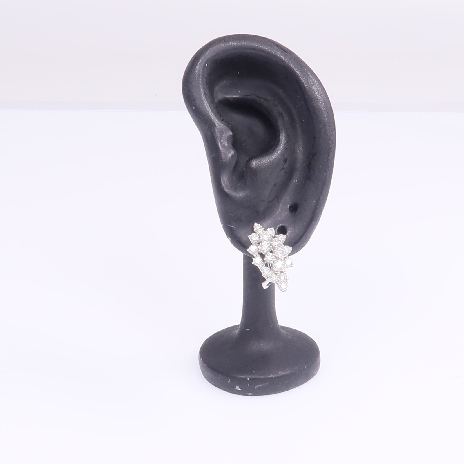 JEWELRY 18K白金Diamond Earrings鑽石耳環