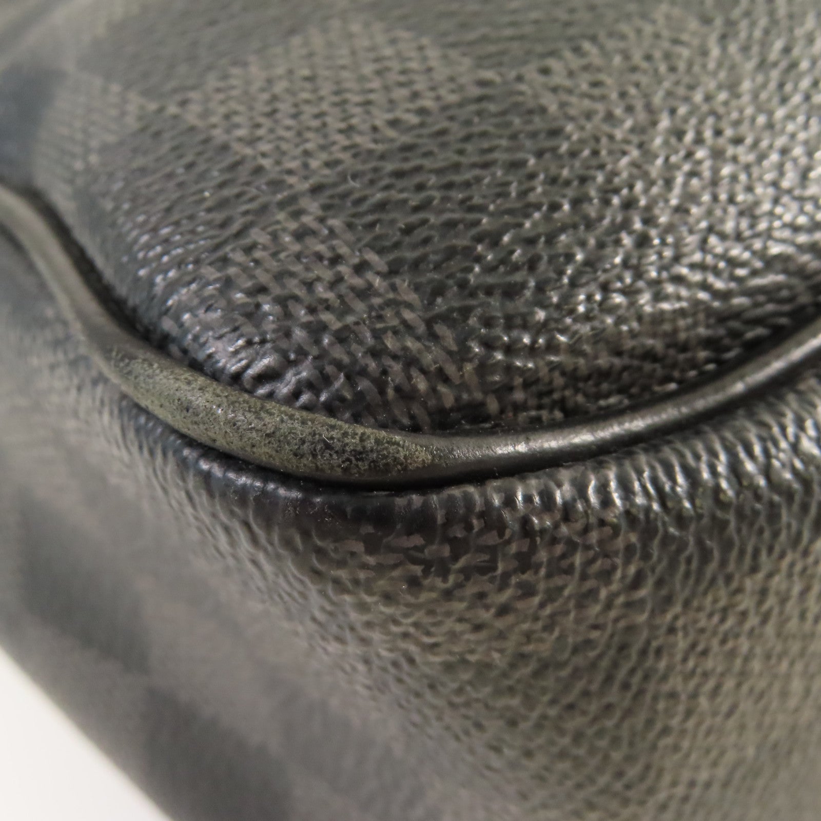 LOUIS VUITTON 【激減優惠】Damier Graphite Daniel GM Shoulder Bag肩背袋黑色/碳灰色
