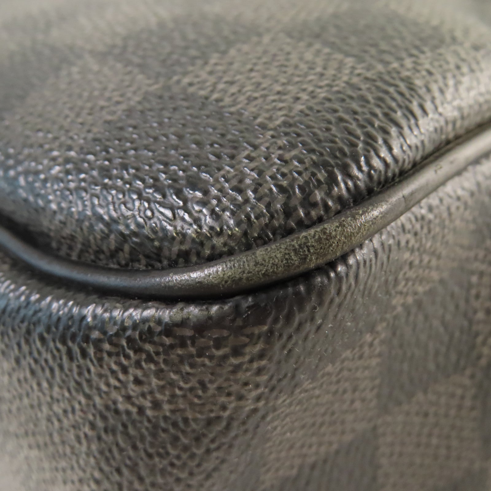 LOUIS VUITTON 【激減優惠】Damier Graphite Daniel GM Shoulder Bag肩背袋黑色/碳灰色