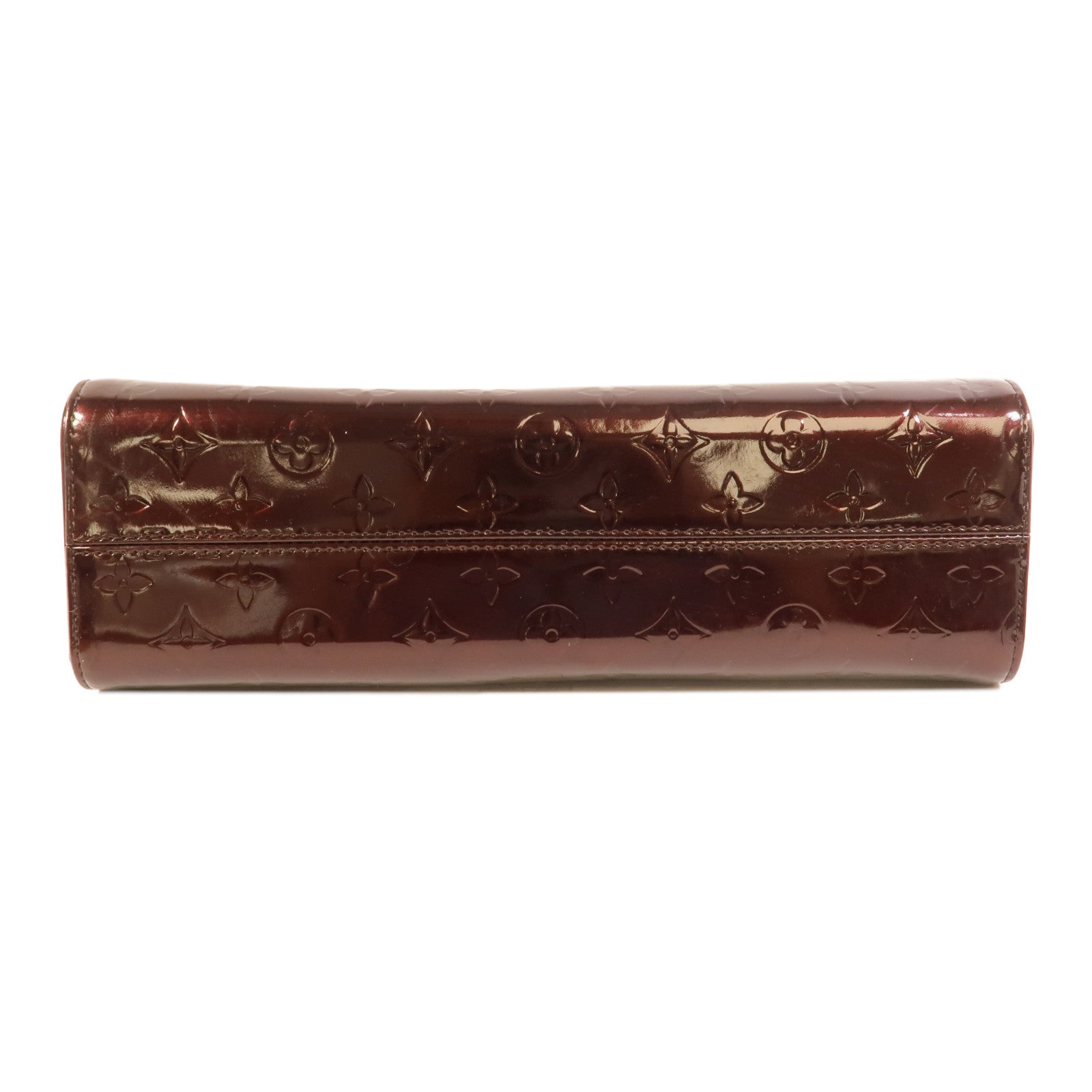 LOUIS VUITTON Vernis Roxbury Drive金扣手挽肩背兩用袋酒紅色