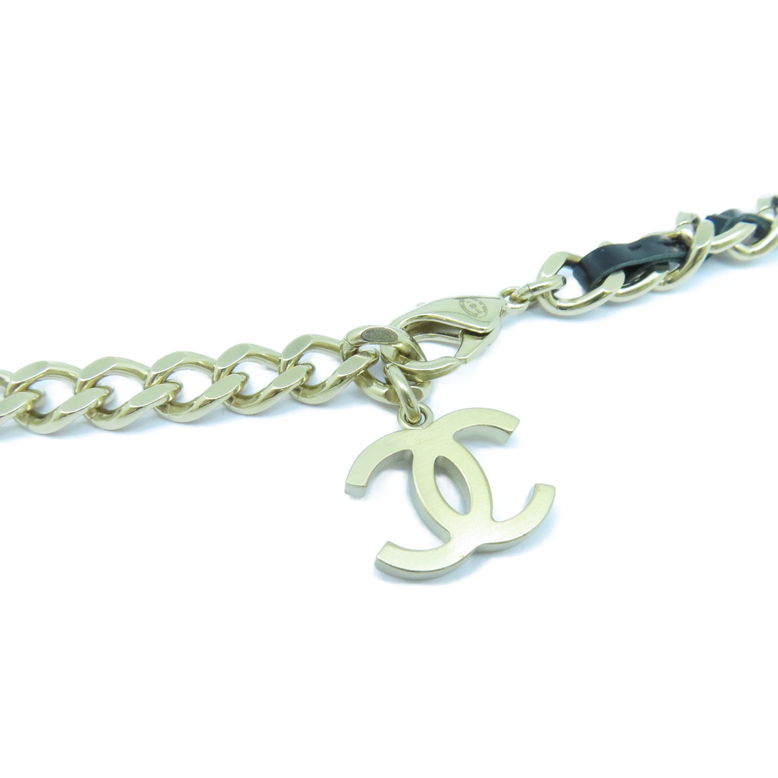CHANEL **【激減優惠】金屬Necklace項鍊金色/黑色