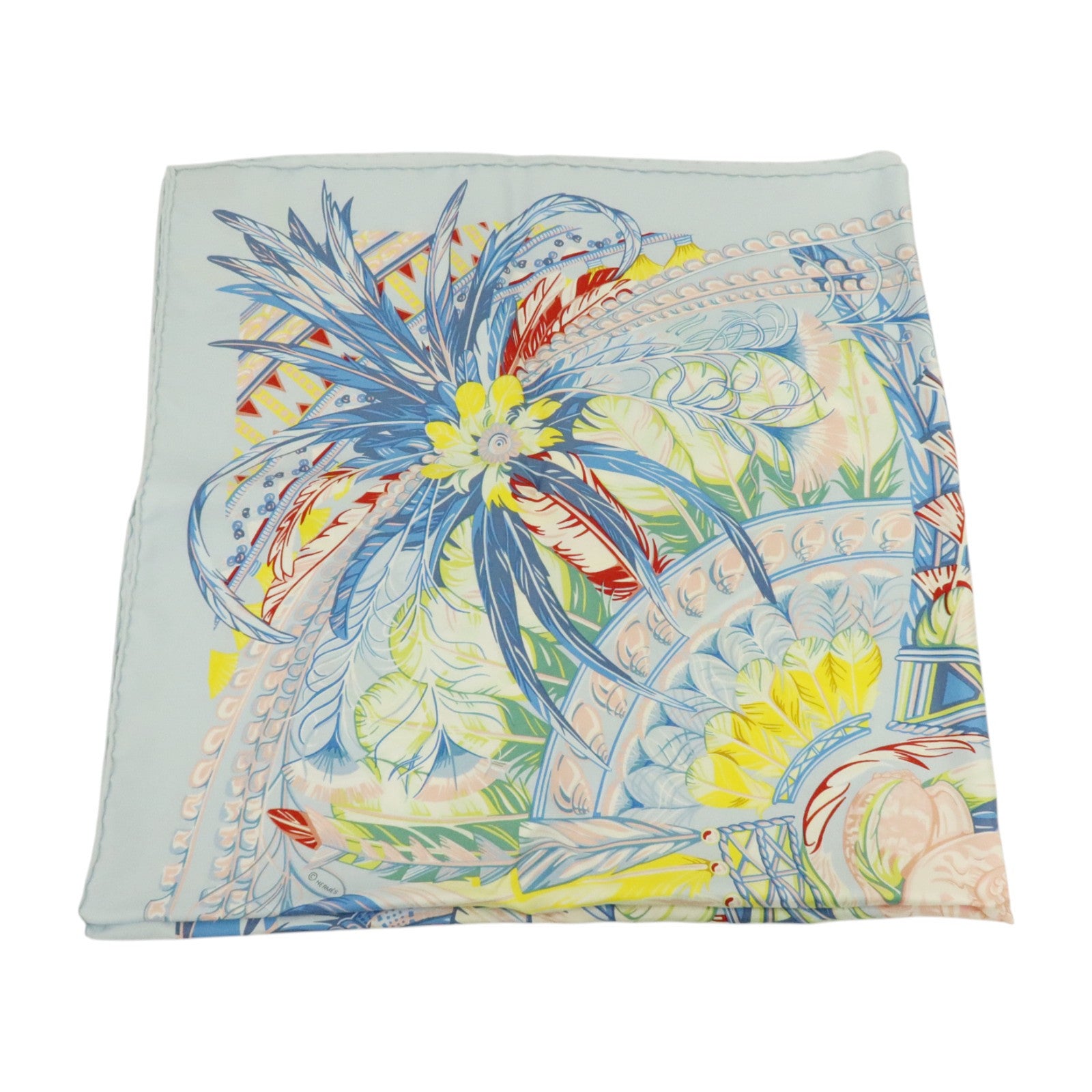HERMES 絲質Scarf 90x90cm絲巾