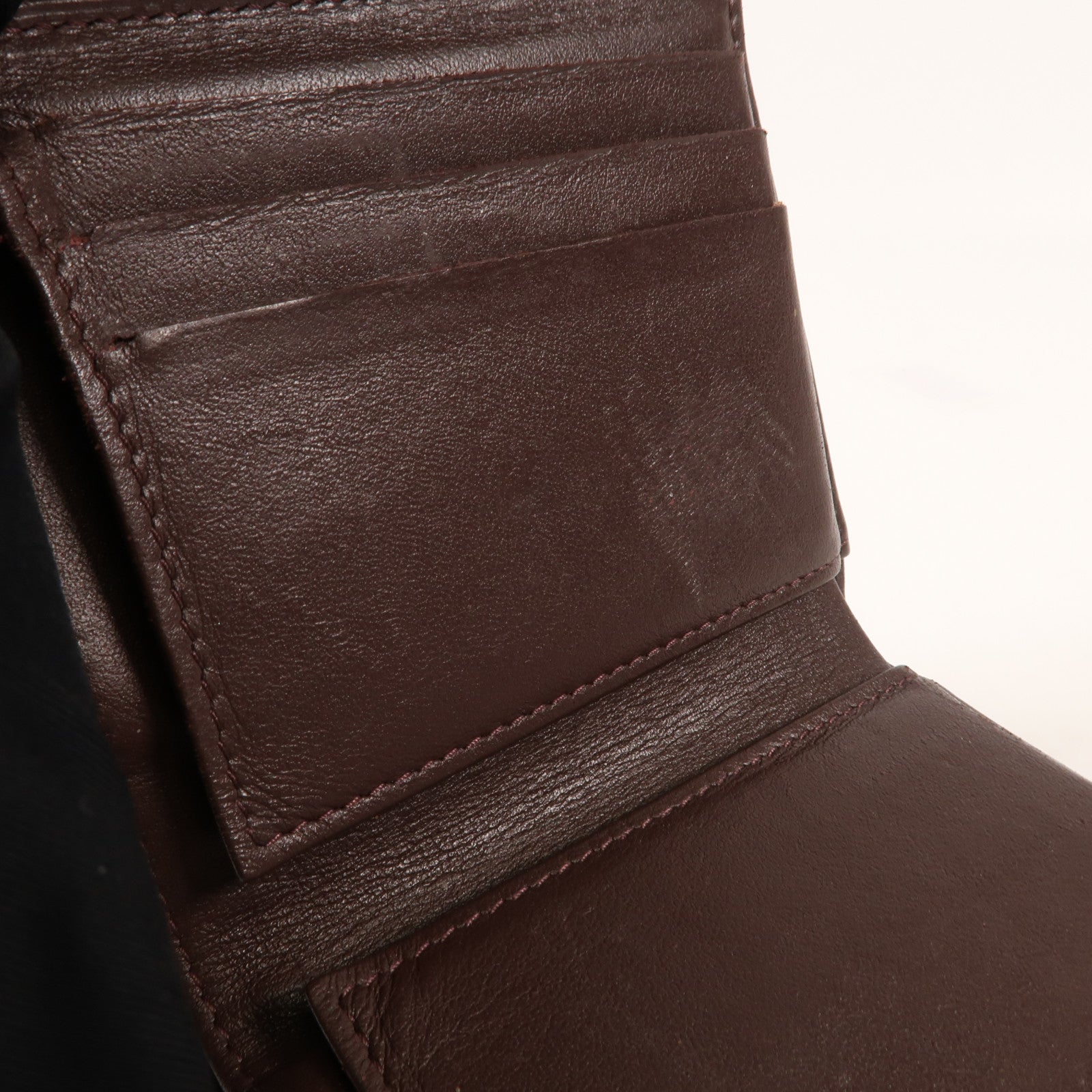 CHANEL 牛皮皮革Wallet金扣錢包