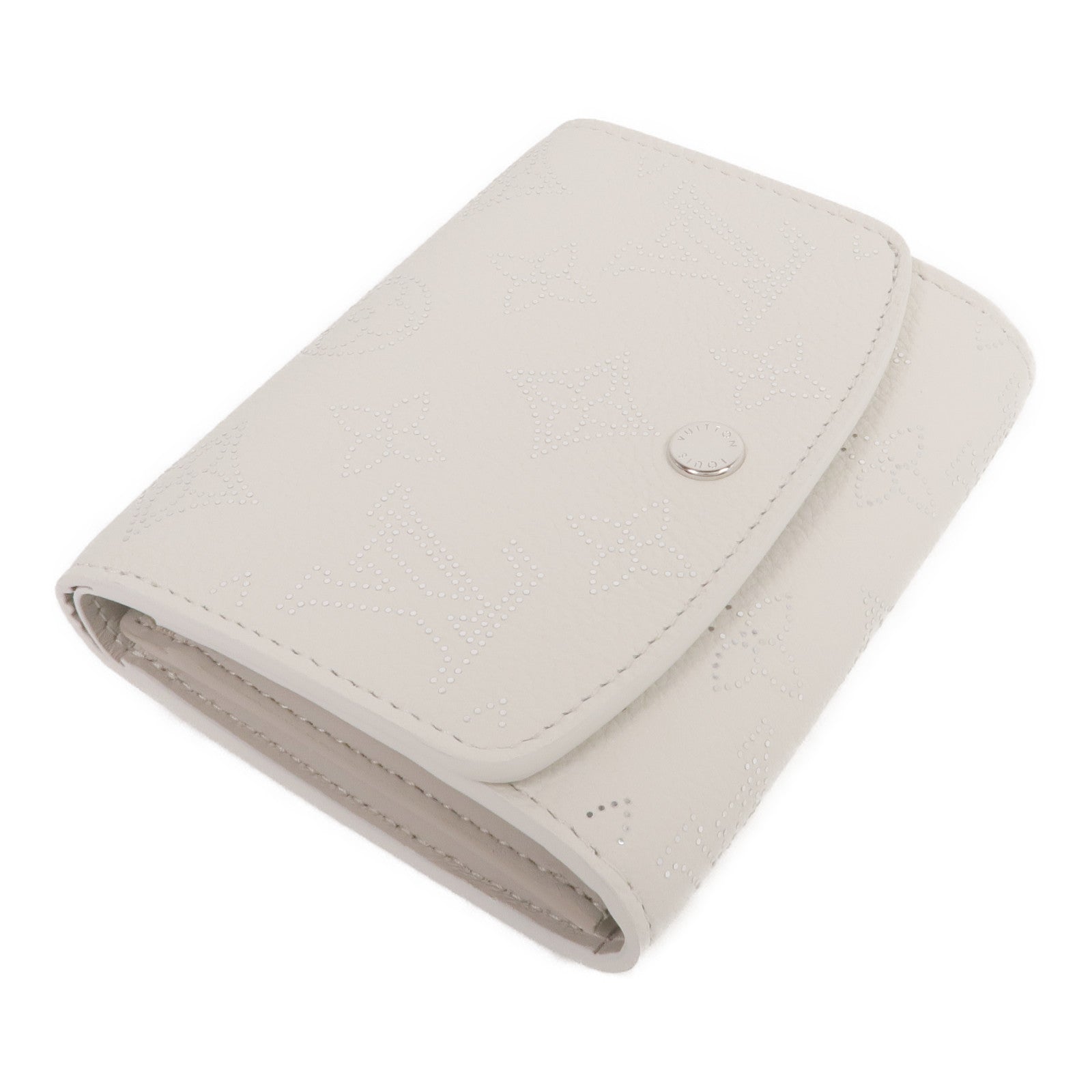 LOUIS VUITTON Mahina Iris Compact Wallet銀扣錢包