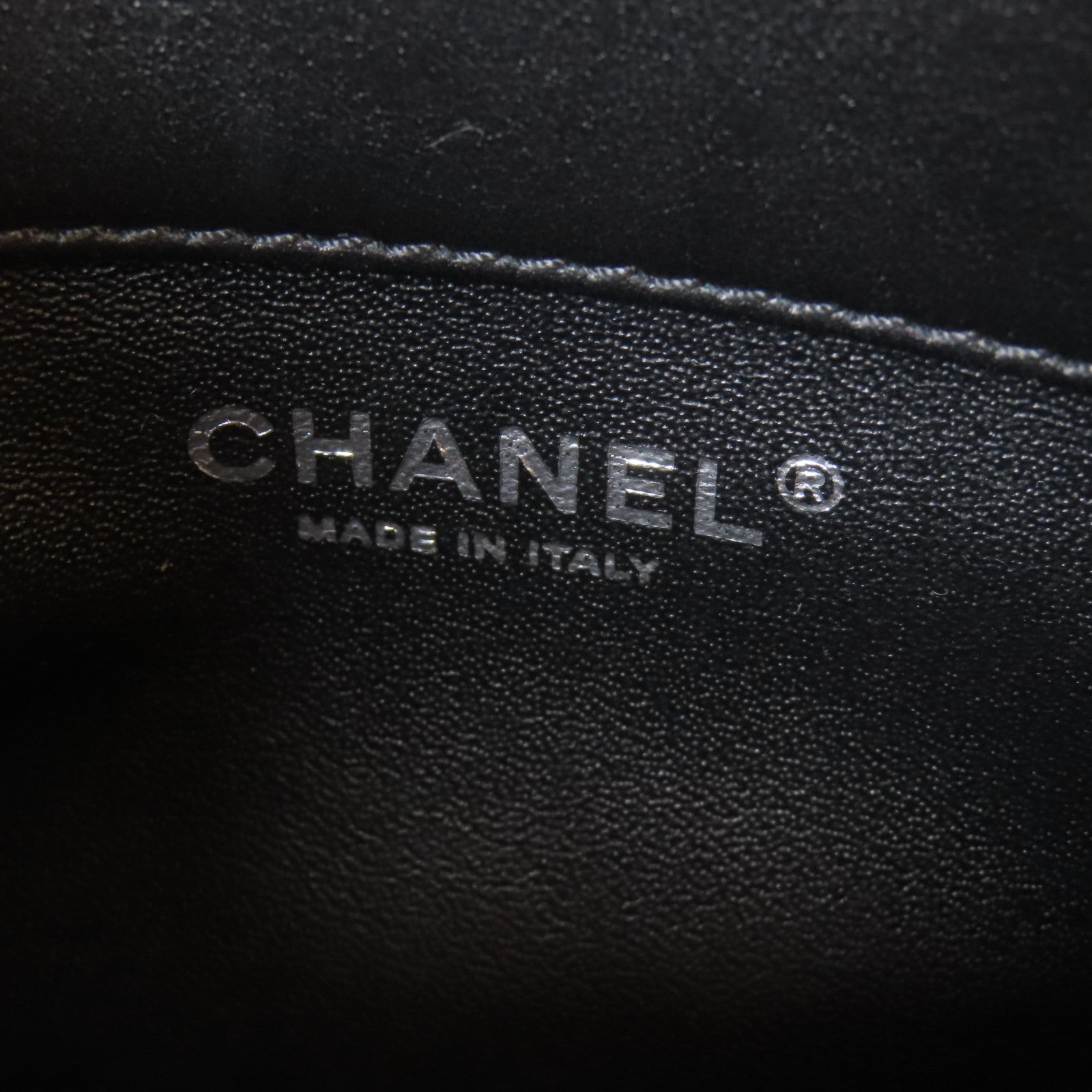 CHANEL 【激減優惠】菱格牛皮皮革2 Way Chain Shoulder Bag銀扣鏈帶手挽肩背兩用袋黑色