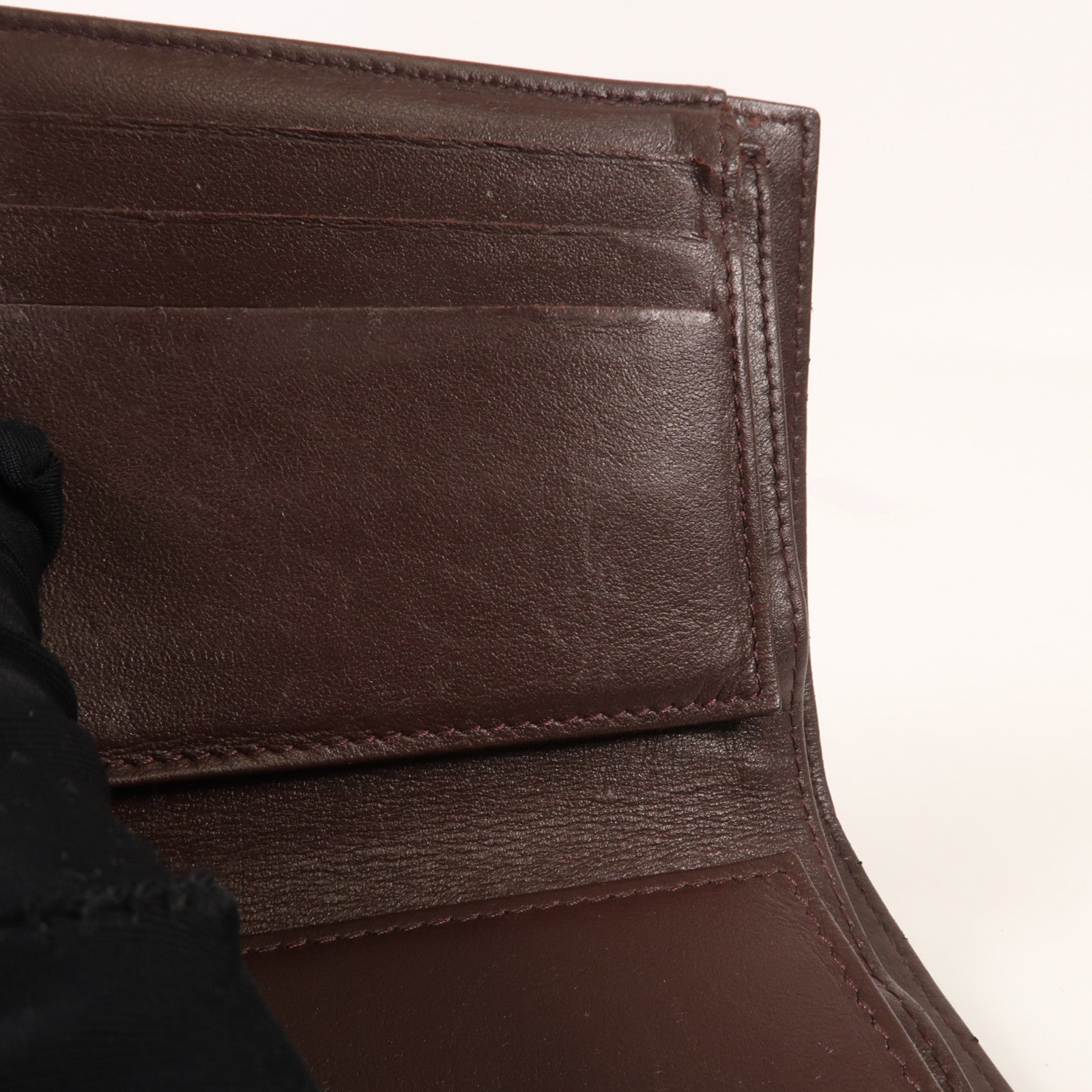 CHANEL 牛皮皮革Wallet金扣錢包