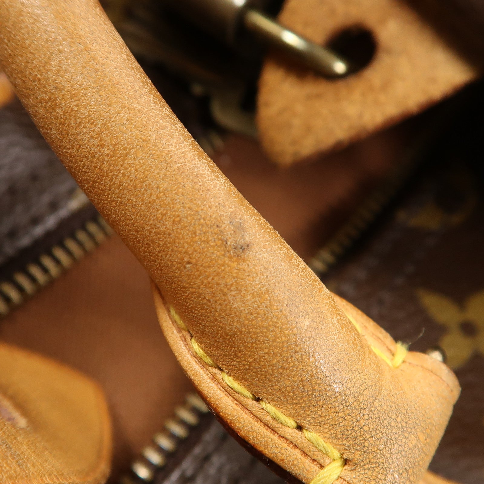 LOUIS VUITTON LV GHW Speedy 35 Hand Bag M41107 Monogram Brown