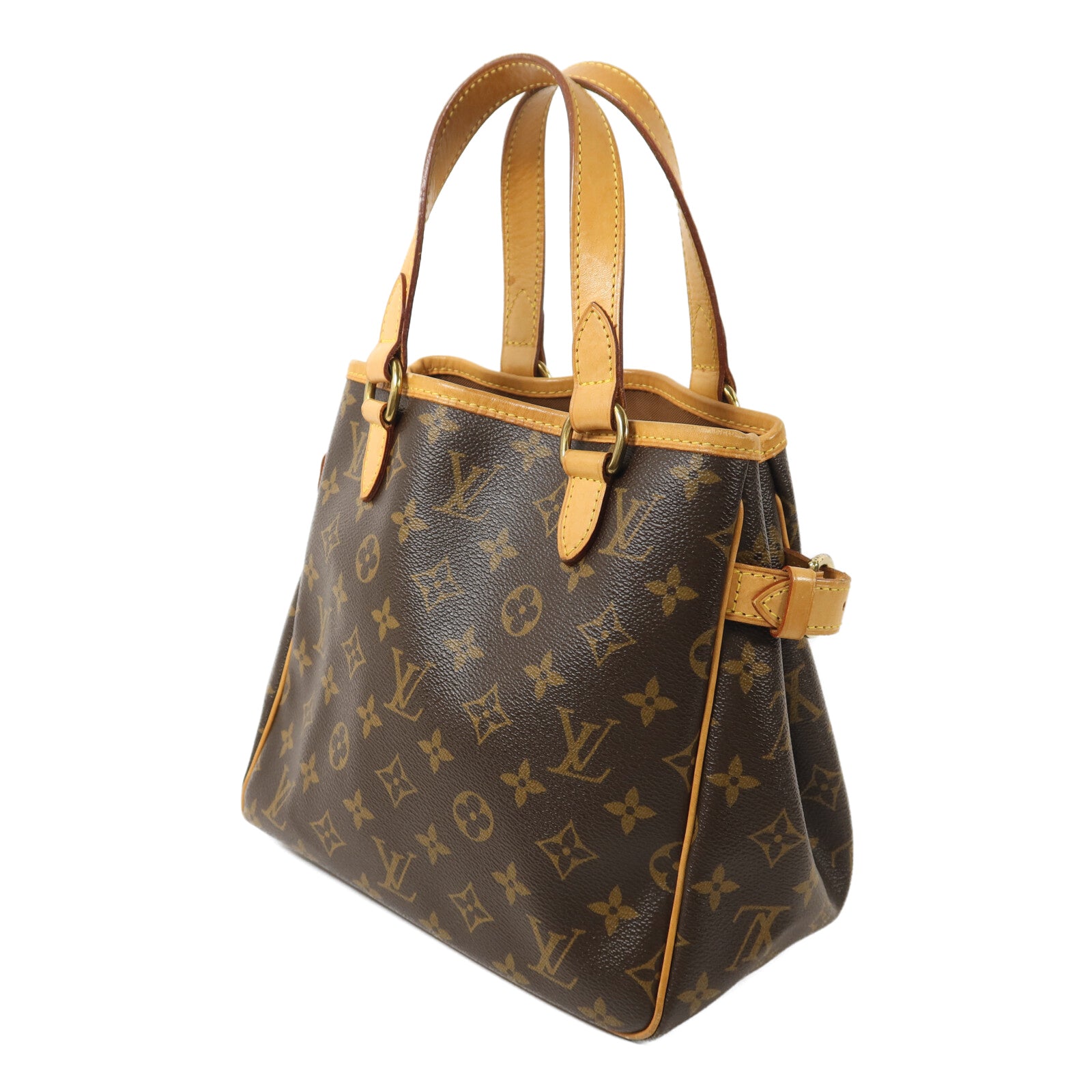 LOUIS VUITTON Monogram Batignolles Vertical金扣手挽袋