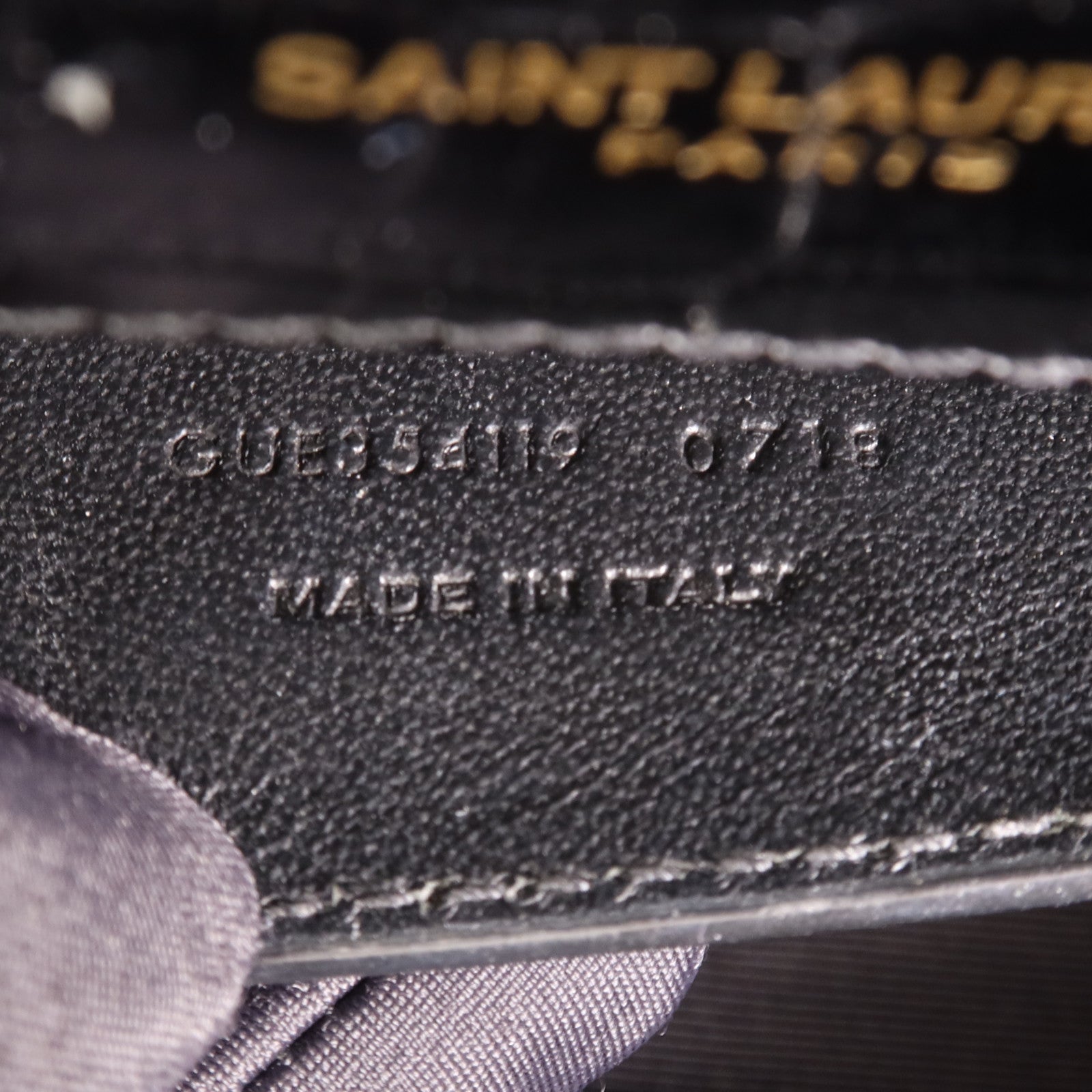 SAINT LAURENT 牛皮皮革Kate金扣鏈帶肩背袋