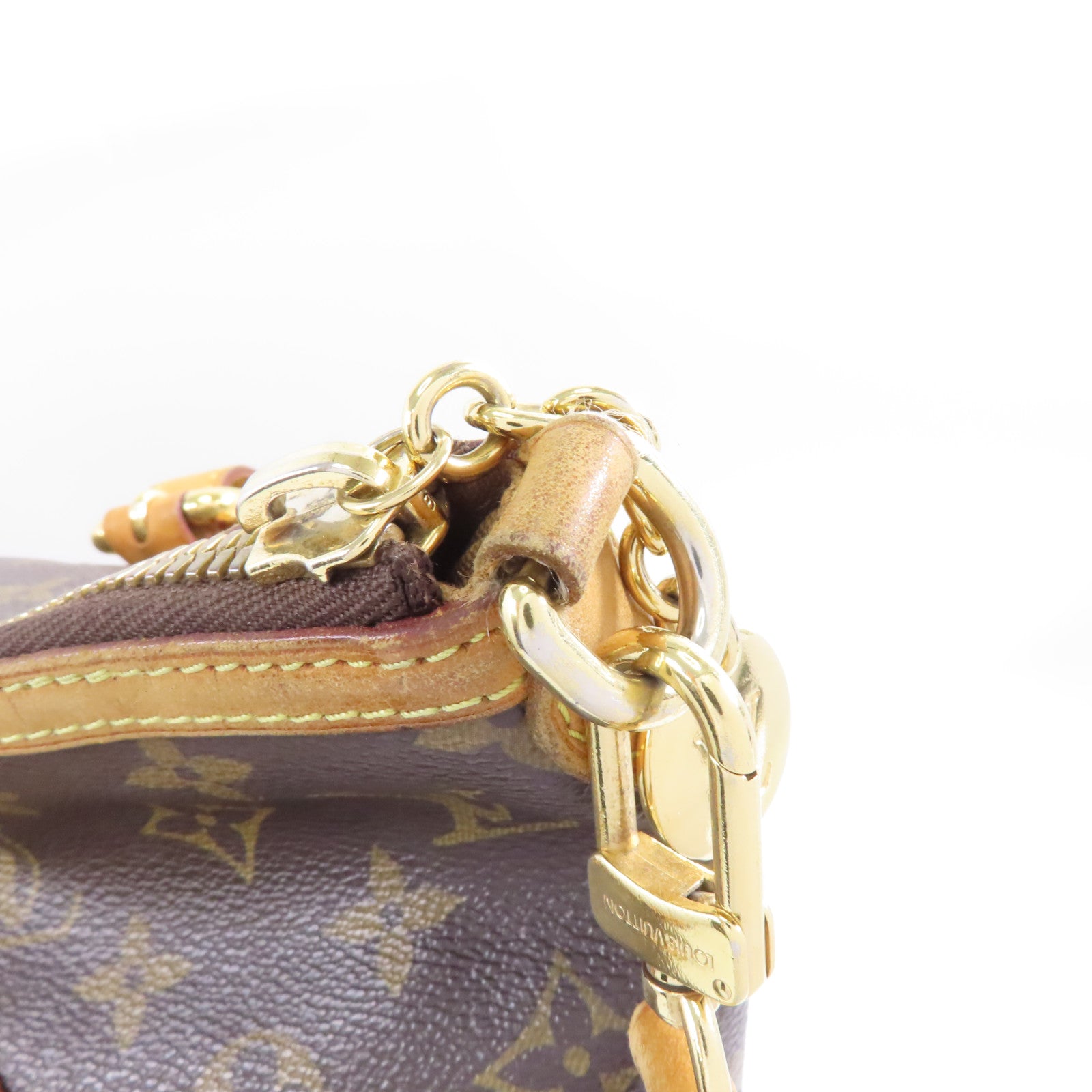 LOUIS VUITTON 【激減優惠】Monogram Palermo GM金扣手挽肩背兩用袋啡色