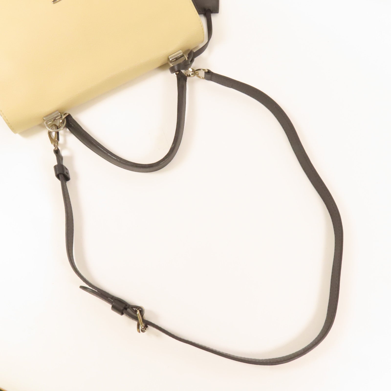 LOUIS VUITTON 牛皮皮革Lockme 2 Cartable銀扣手挽肩背兩用袋