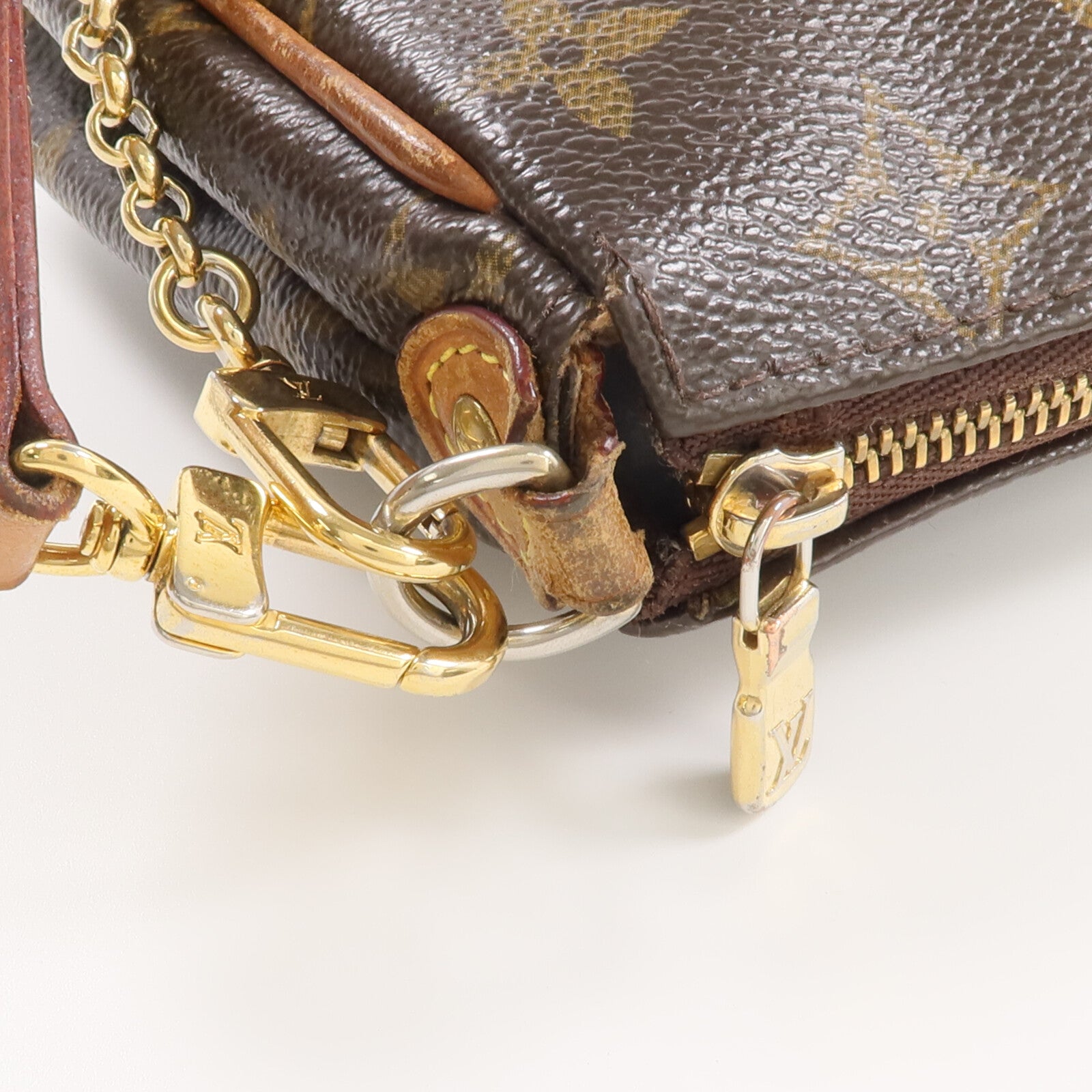 LOUIS VUITTON Monogram Eva金扣手挽肩背兩用袋