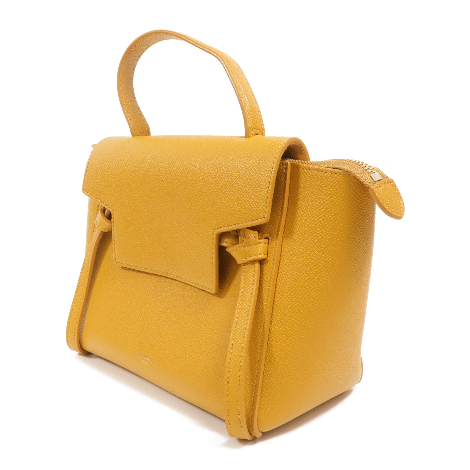 CELINE 牛皮皮革Micro Belt Bag手挽肩背兩用袋