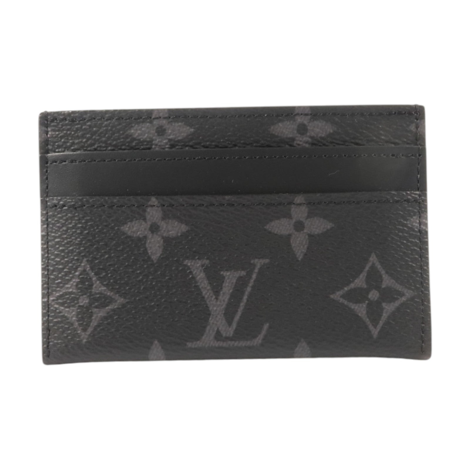 LOUIS VUITTON Monogram Eclipse Double Card Holder卡片套