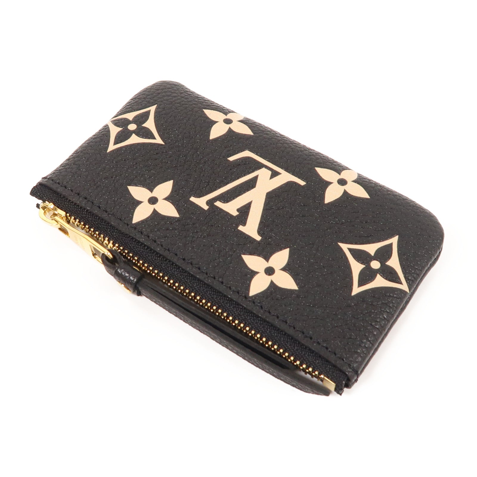 LOUIS VUITTON Monogram Empreinte Key Pouch金扣鎖匙包