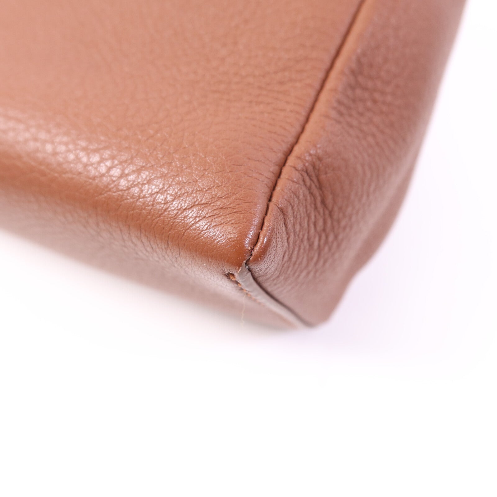 Loro Piana 牛皮皮革Extra Pocket L27銀扣手挽肩背兩用袋