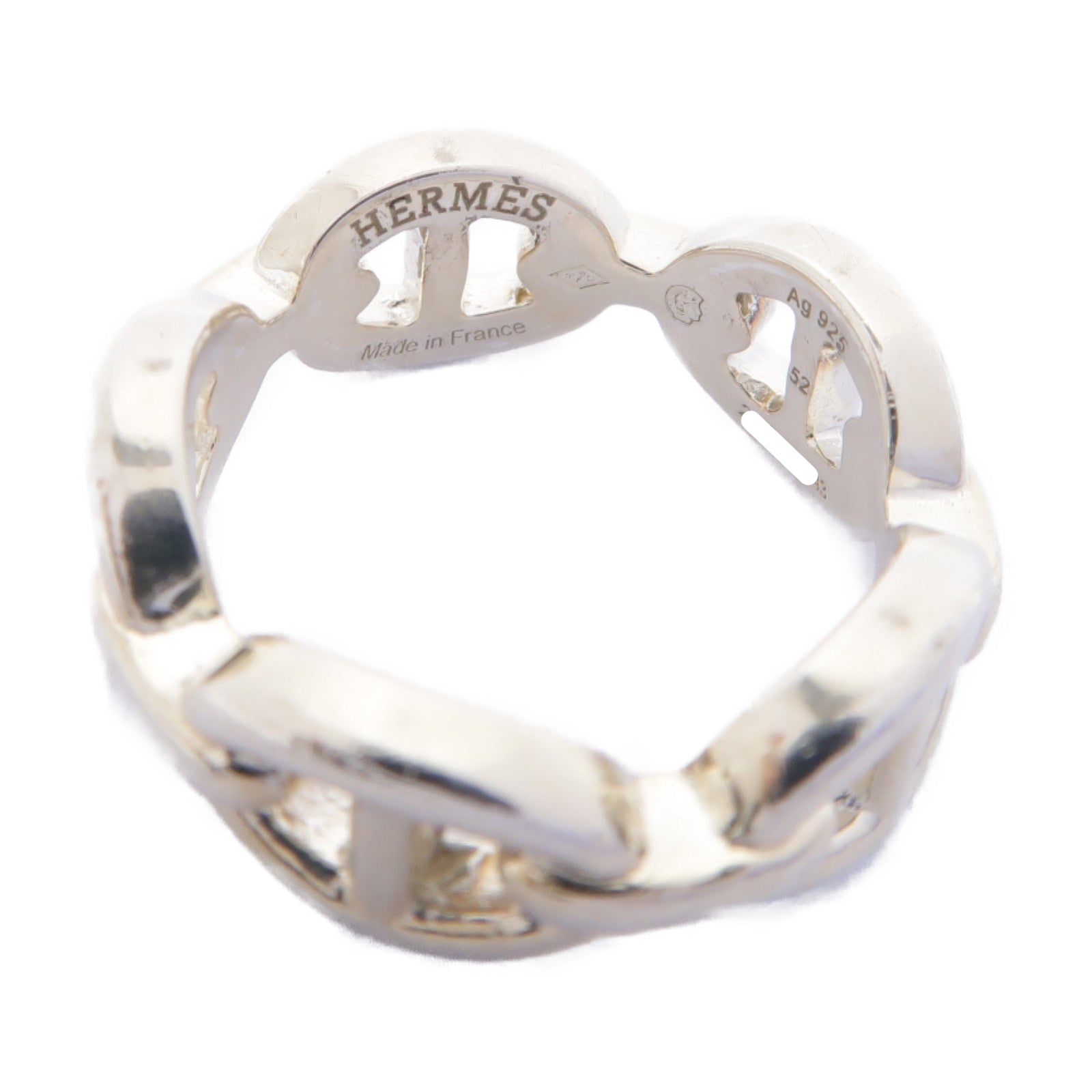 HERMES 【激減優惠】925純銀Farandole Ring戒指US#6