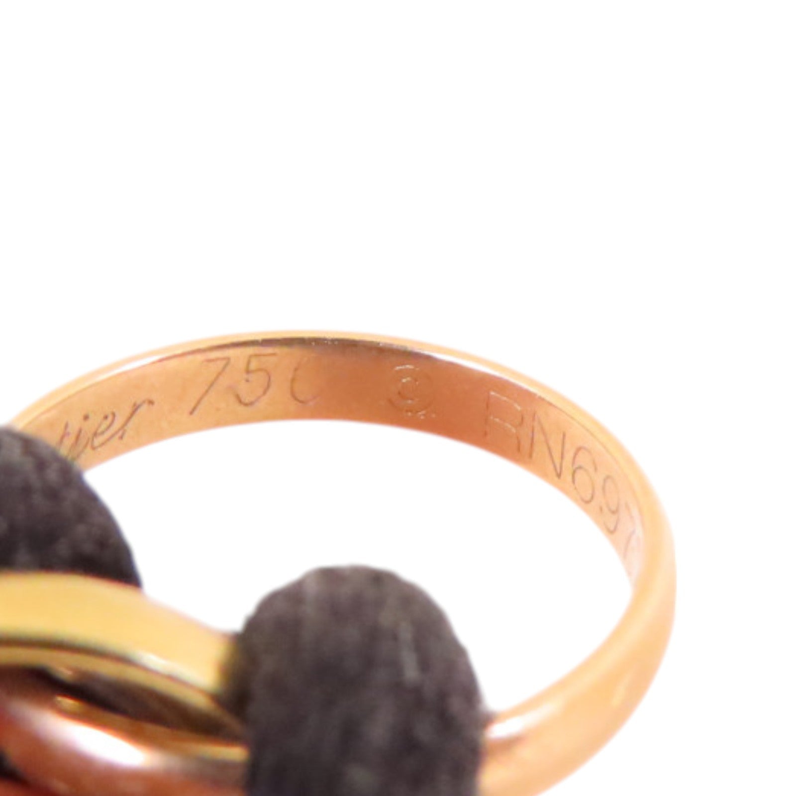 CARTIER Trinity Bracelet Bangle 18K Yellow Gold/Rose Gold/White Gold