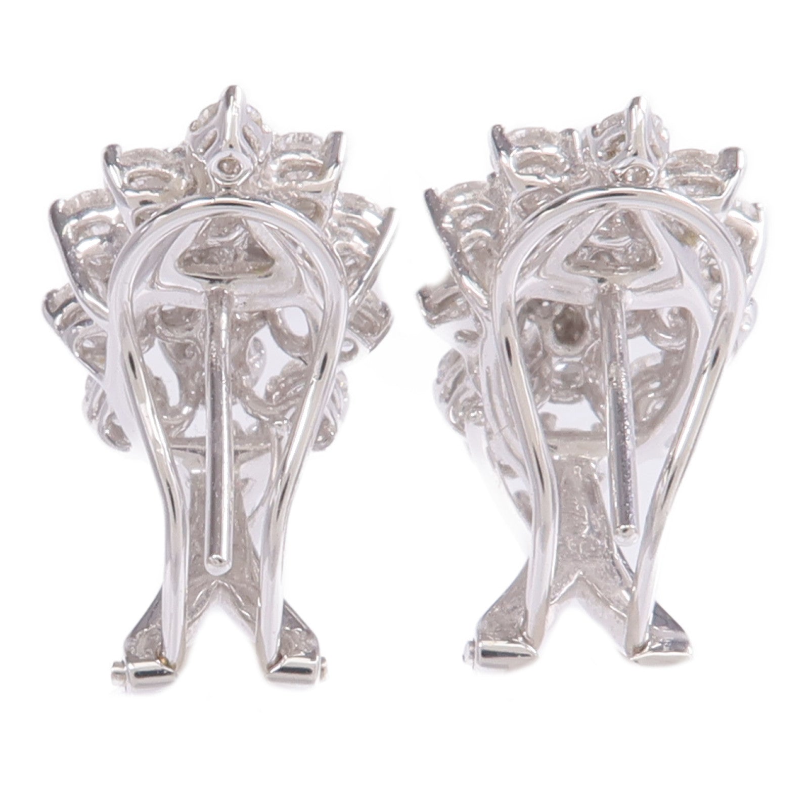 JEWELRY 18K白金Diamond Earrings鑽石耳環