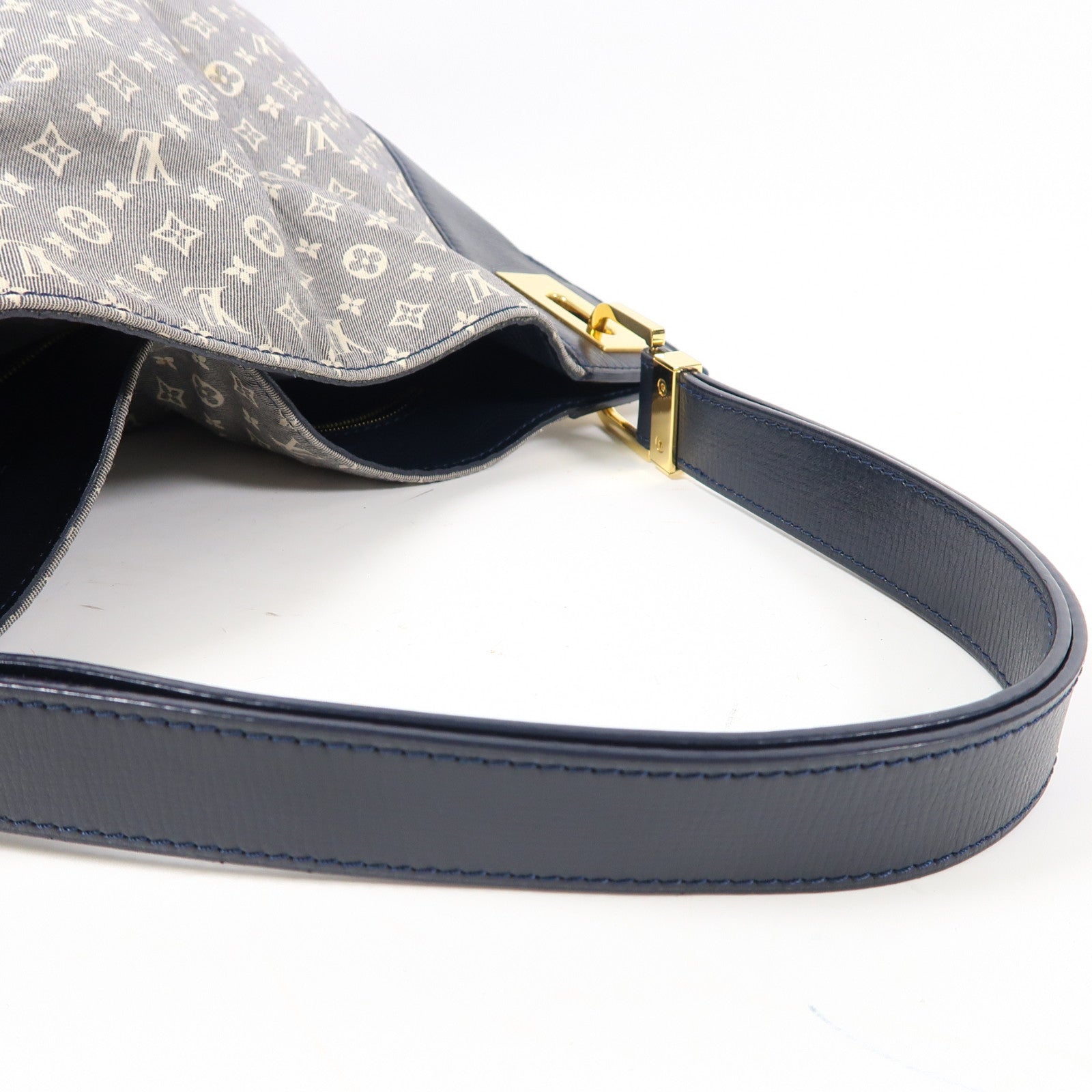 LOUIS VUITTON Monogram Idylle Rendezvous PM金扣肩背袋藍色