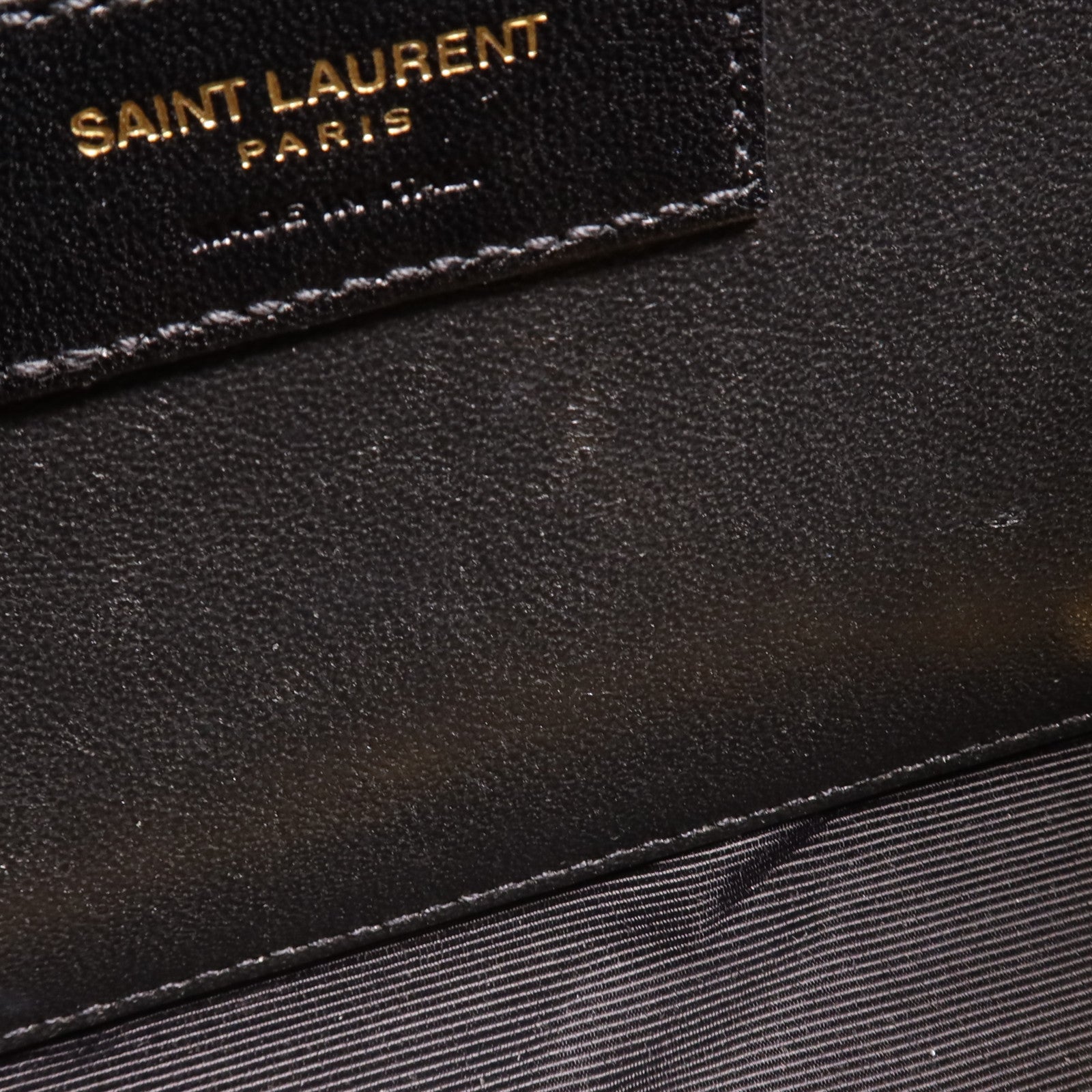 SAINT LAURENT 牛皮皮革Kate金扣鏈帶肩背袋