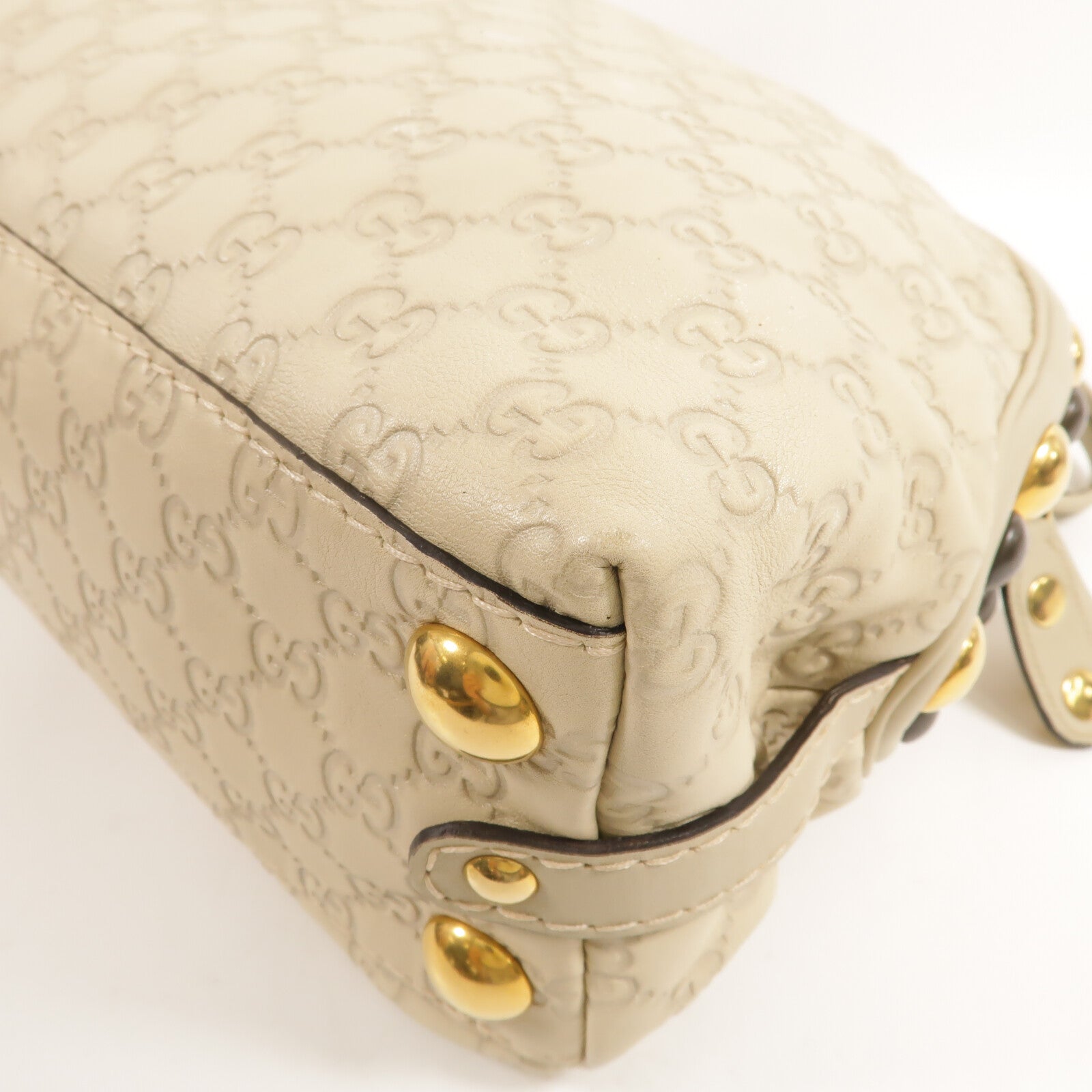 GUCCI 牛皮皮革Guccissima Babouska Dome Bag手挽袋