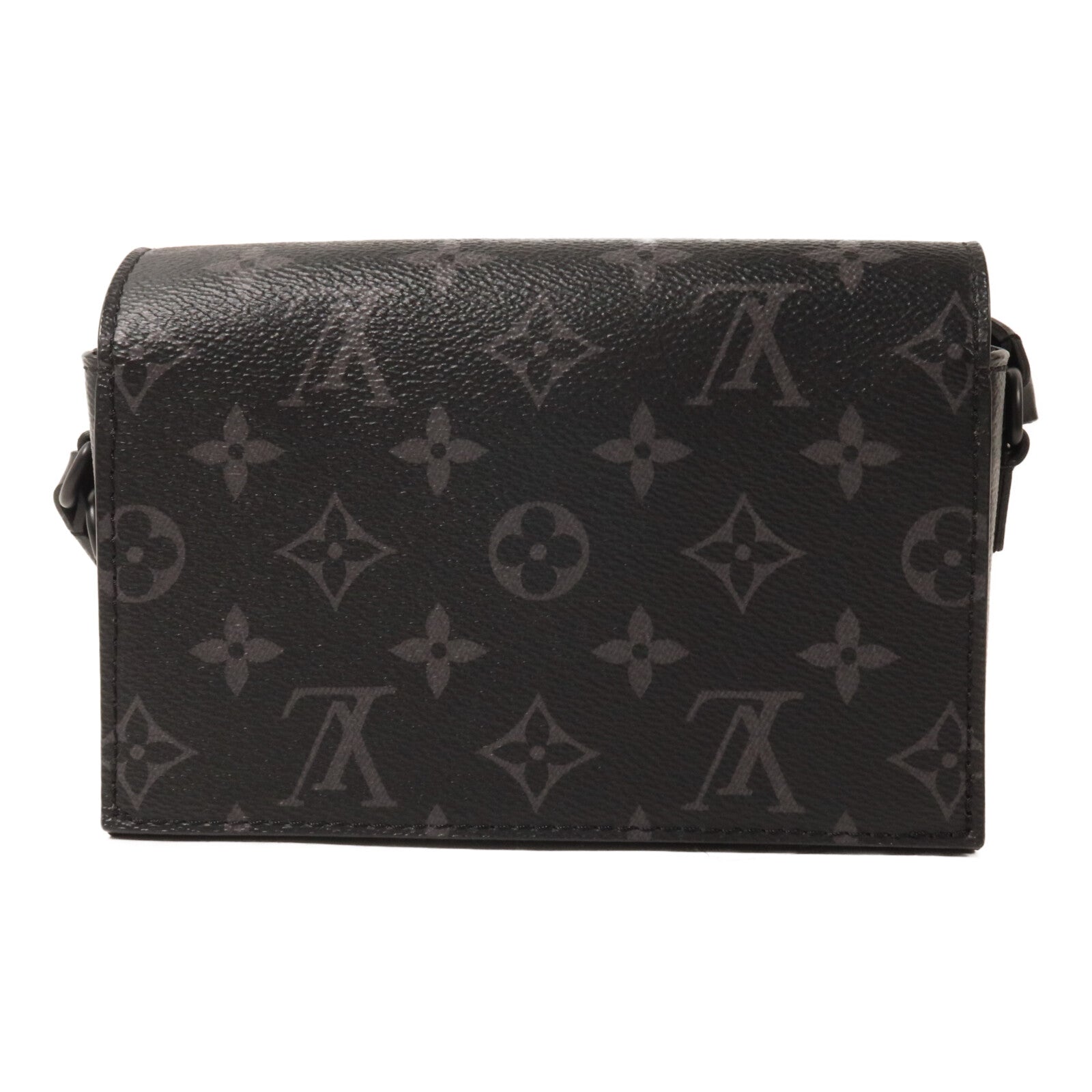 LOUIS VUITTON Monogram Eclipse Steamer Wearable Wallet肩背袋
