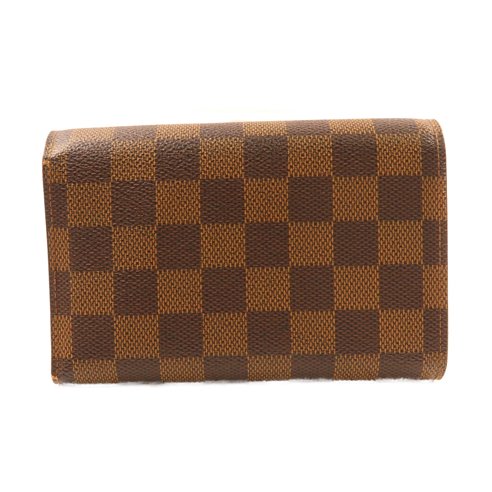 LOUIS VUITTON 【激減優惠】Damier Wallet金扣錢包