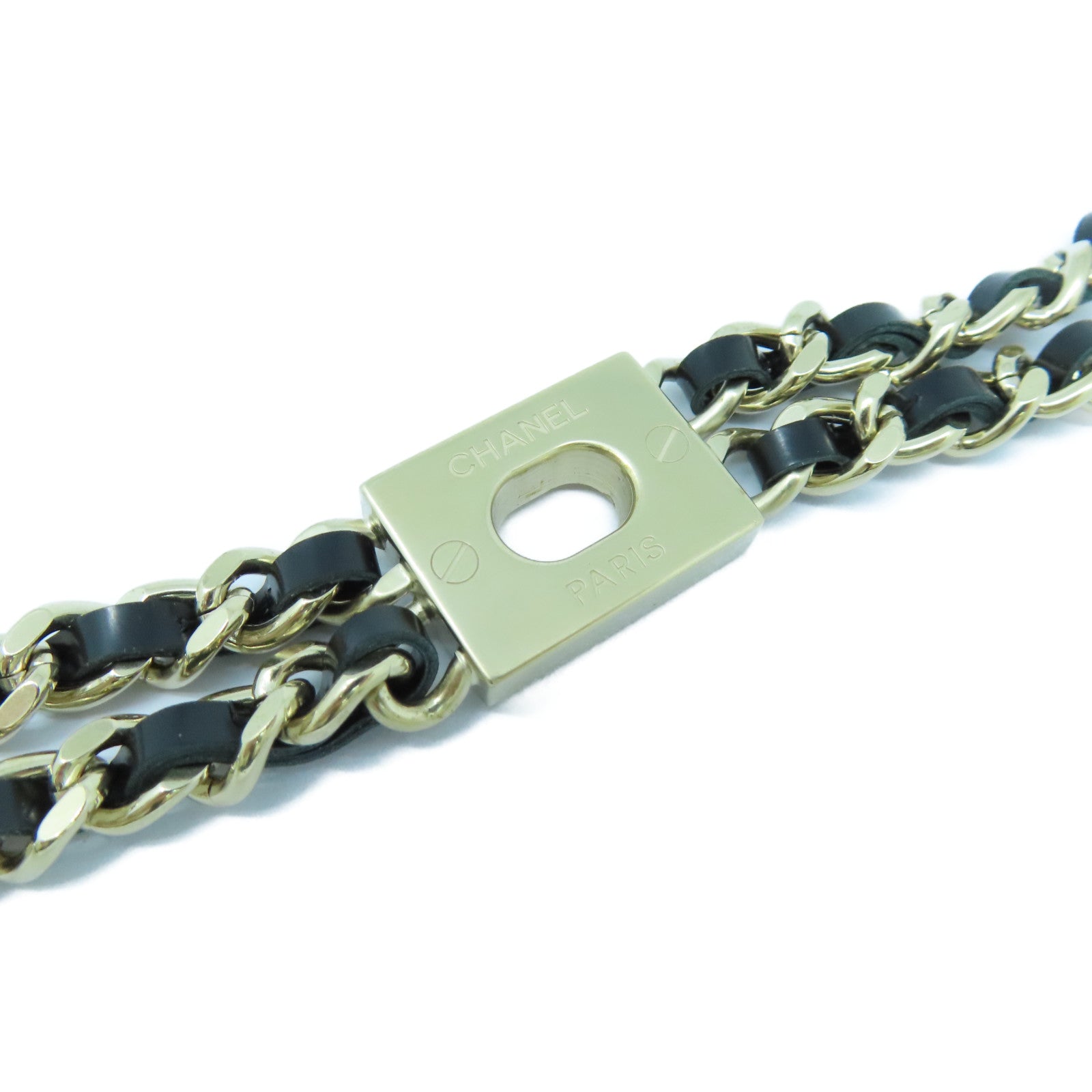 CHANEL **【激減優惠】金屬Necklace項鍊金色/黑色