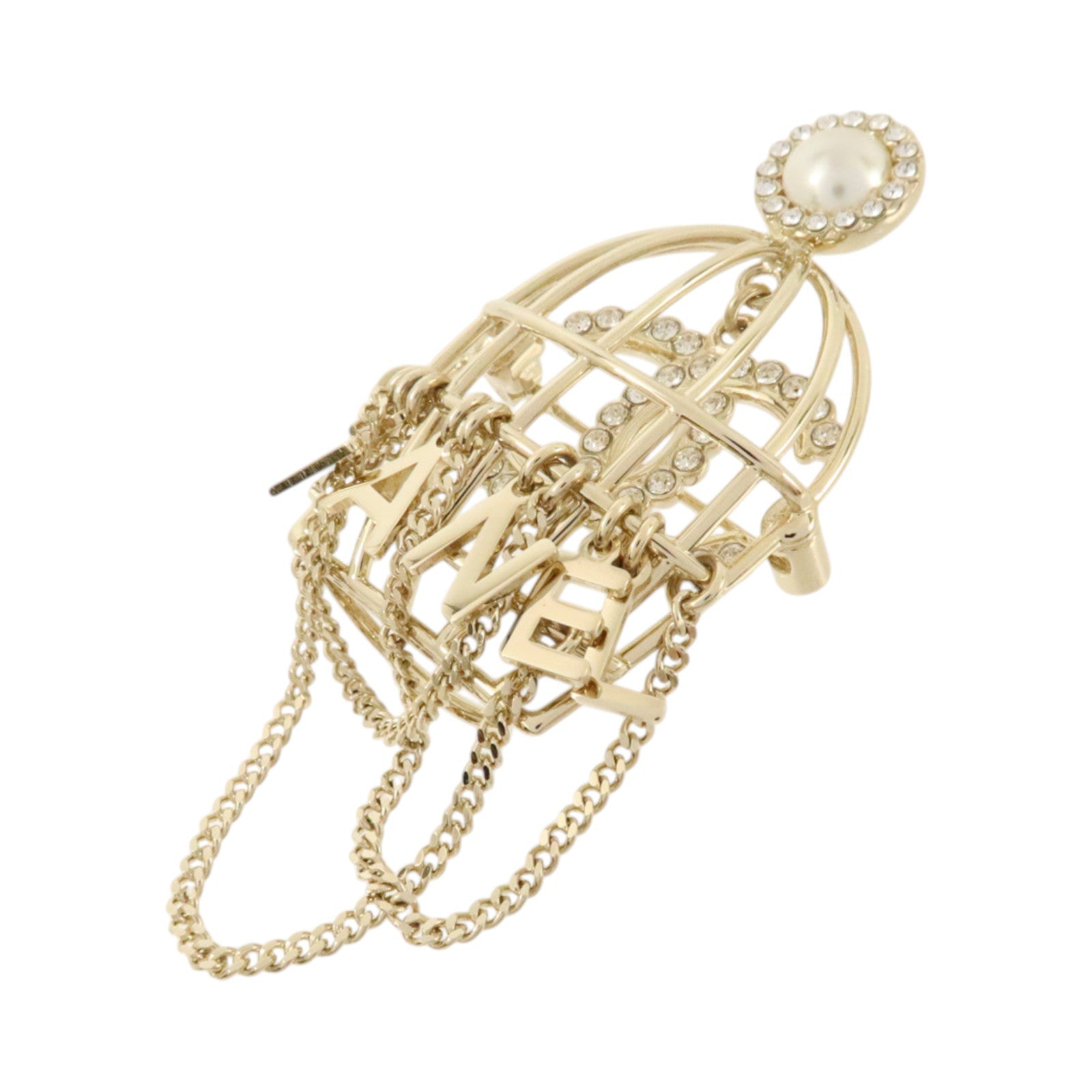 CHANEL 金屬/PVC Brooch胸針